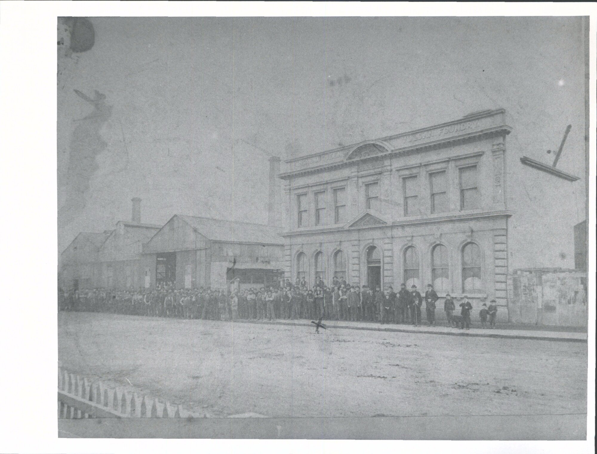 Kincaid McQueen &amp; Co. Vulcan foundry and employees