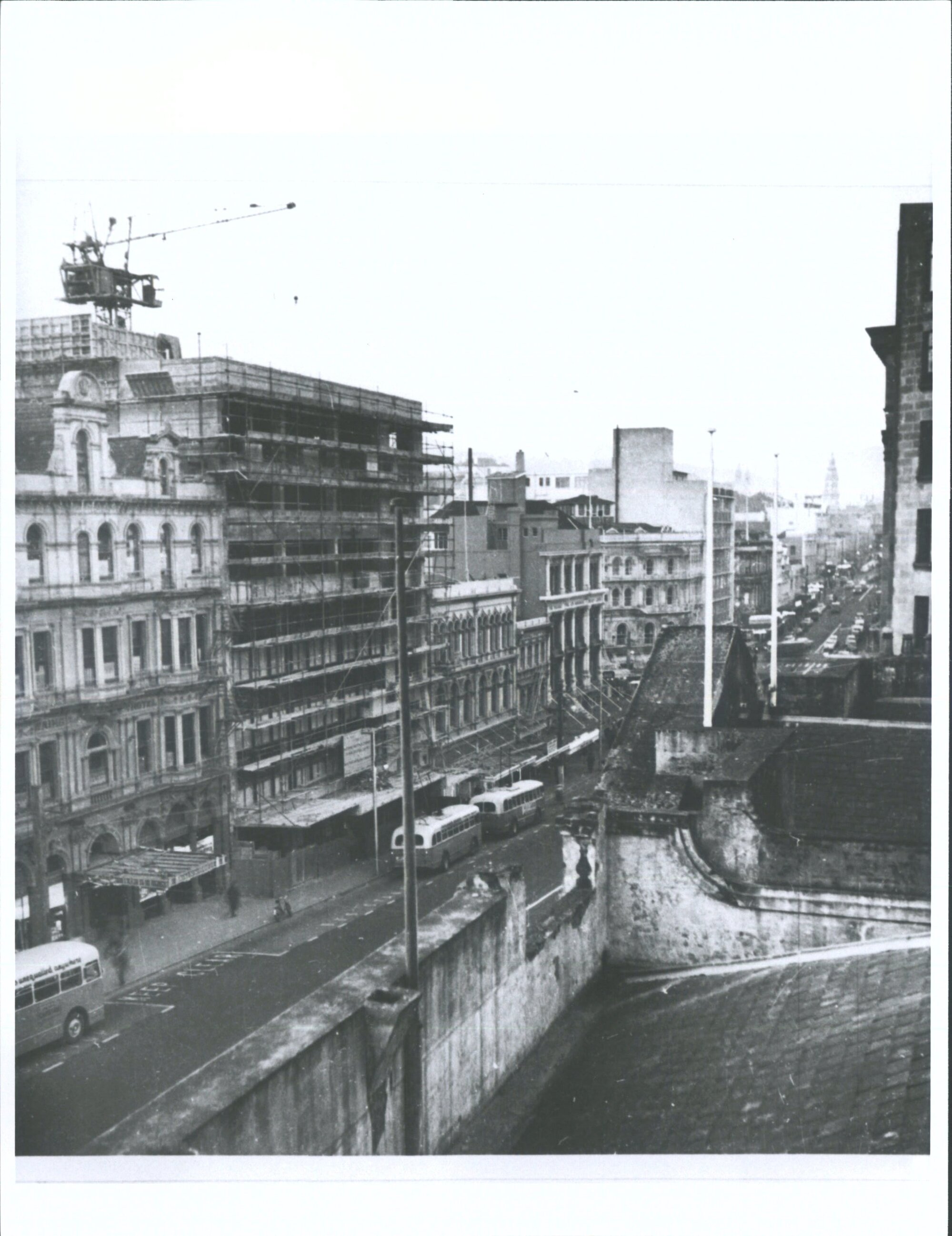 Princes St. North, taken from roof of T &amp; G Building