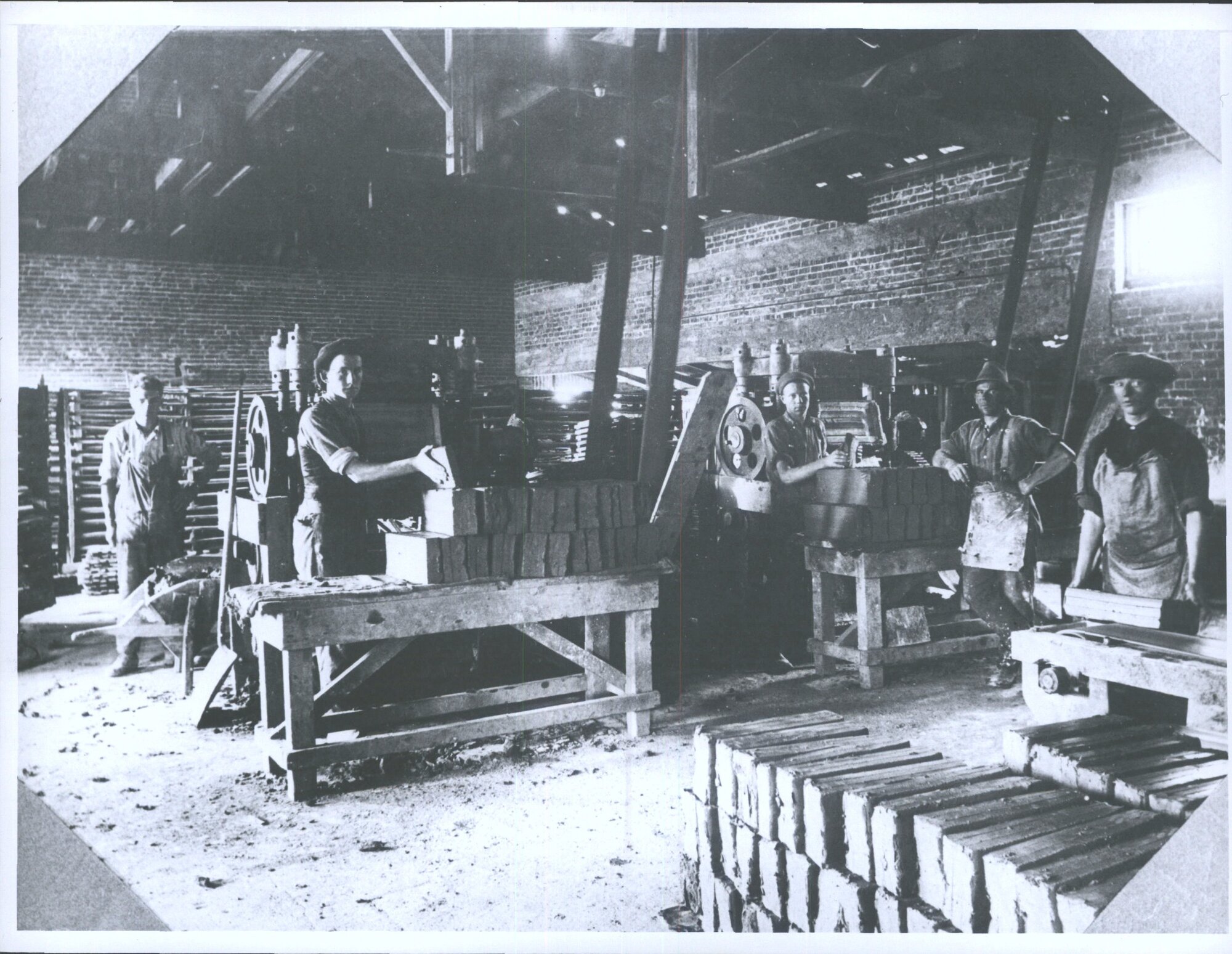 The two "John Welsh" tile presses (Australia) - original caption