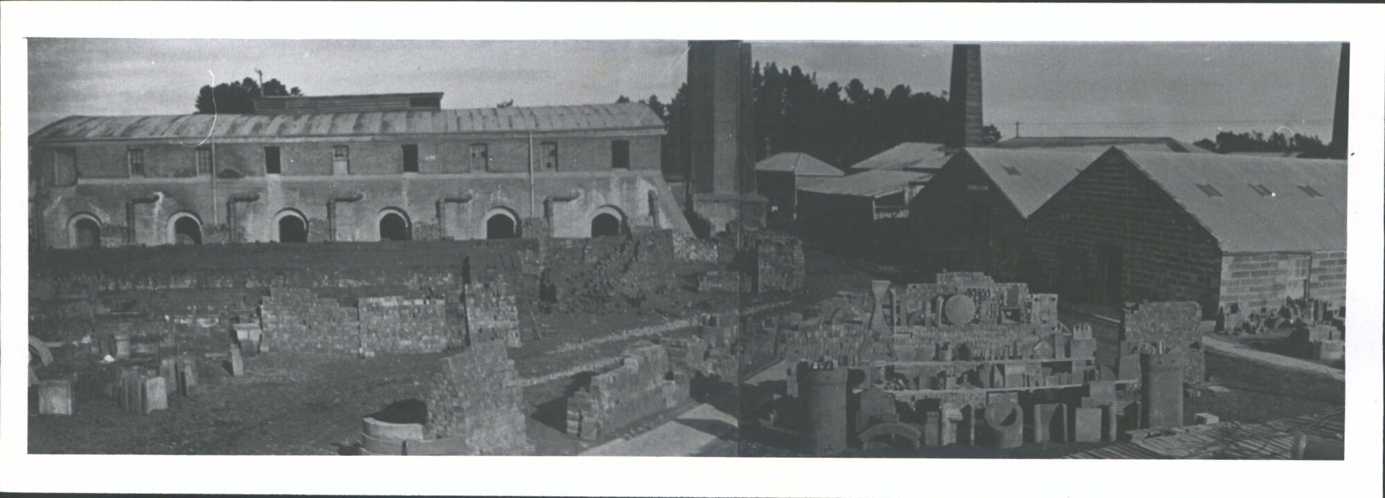 "McSkimming &amp; Sons Fire-brick works at Waikiwi, Invercargill