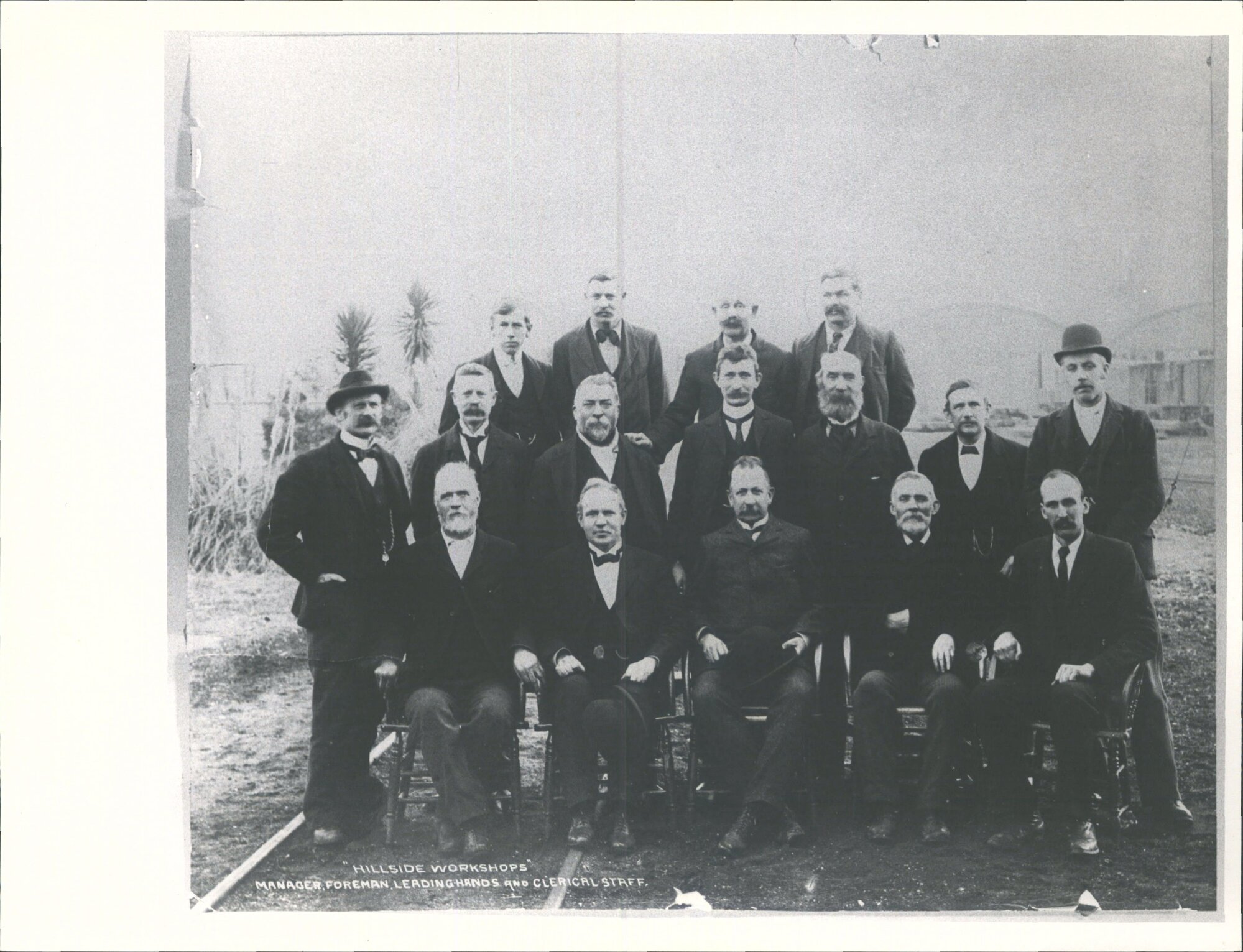 Manager, foreman, leading hands &amp; clerical staff