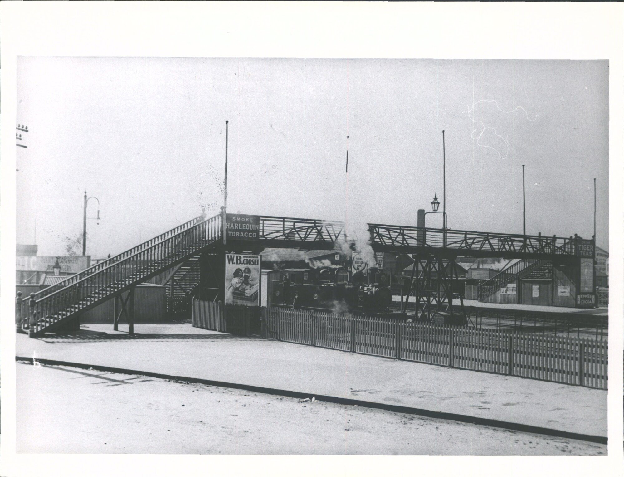 (old station since demolished)