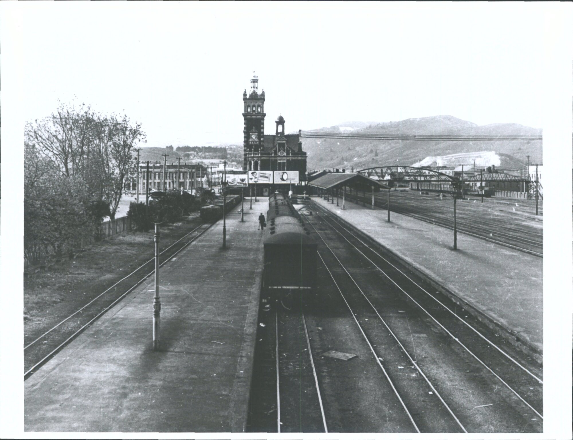 Station and engine sheds late 1950s