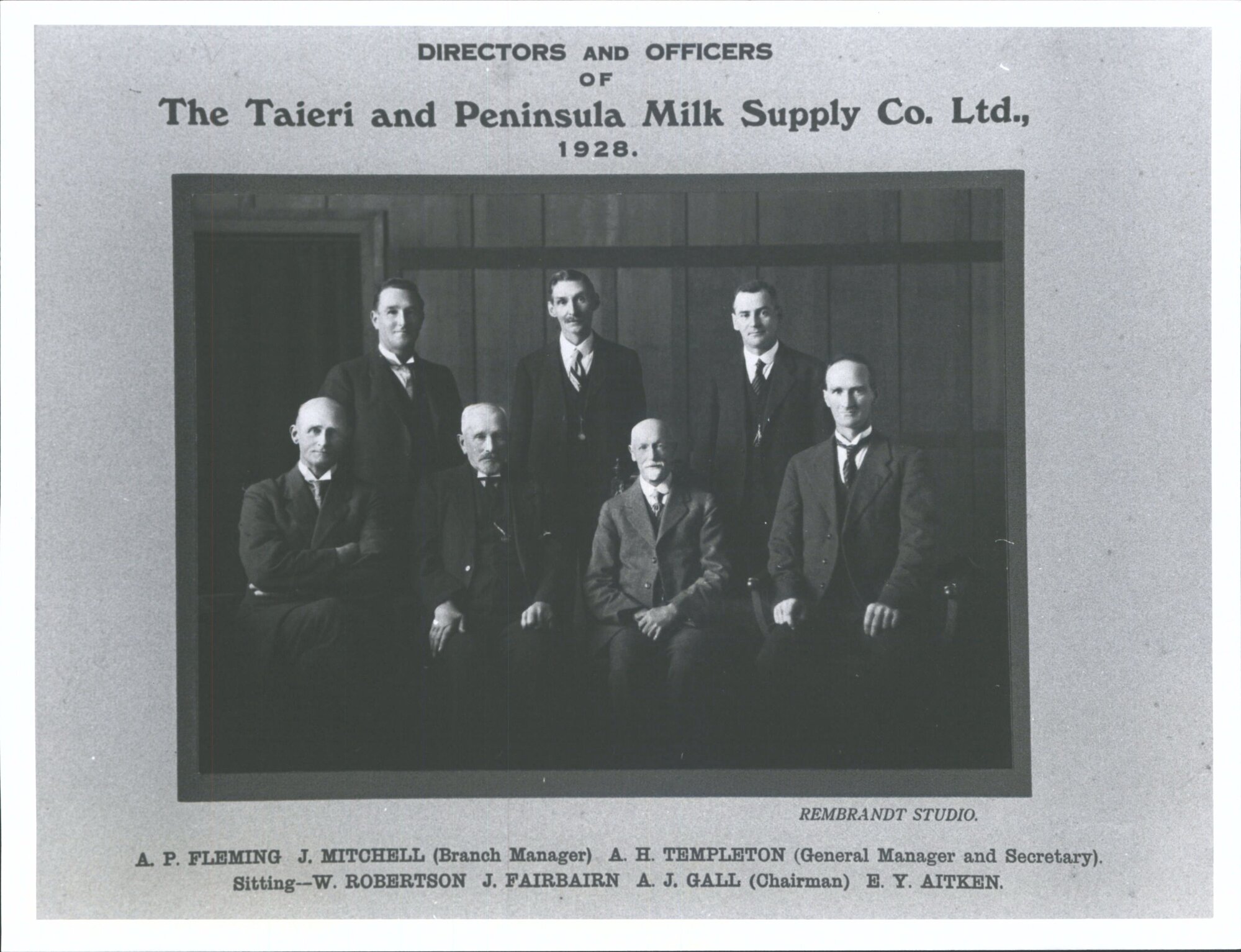 Directors and Officers