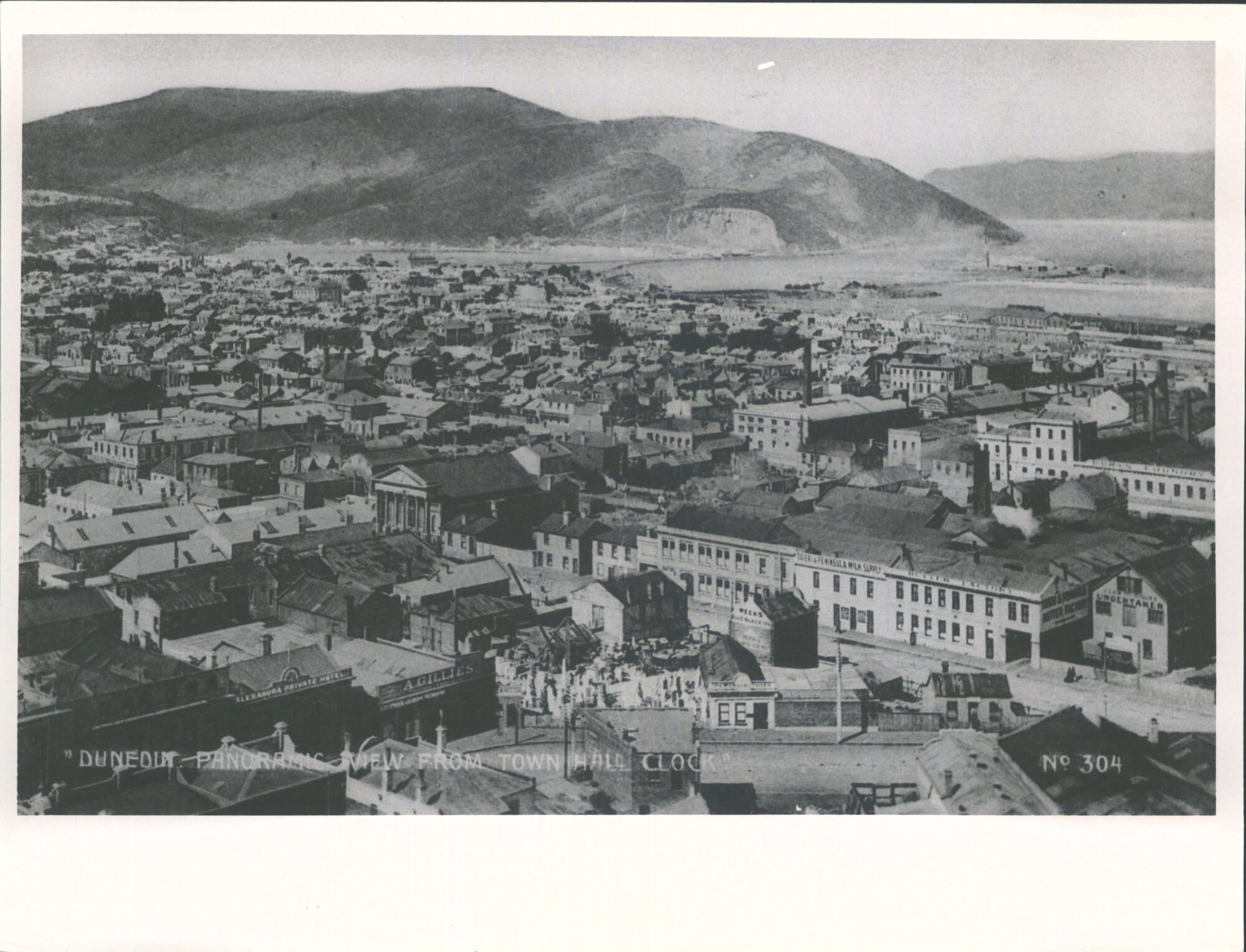 Panoramic view from Town Hall Clock