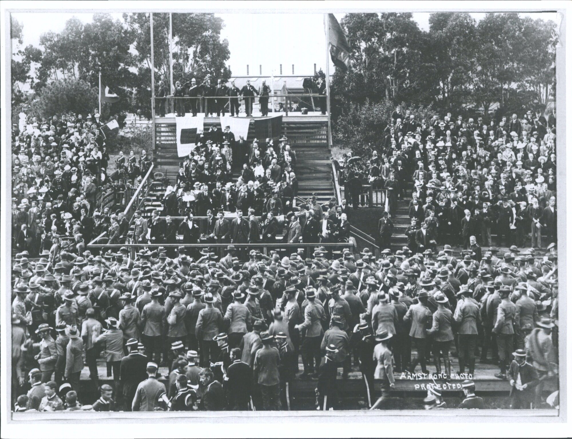 Imperial Troops at the Oval