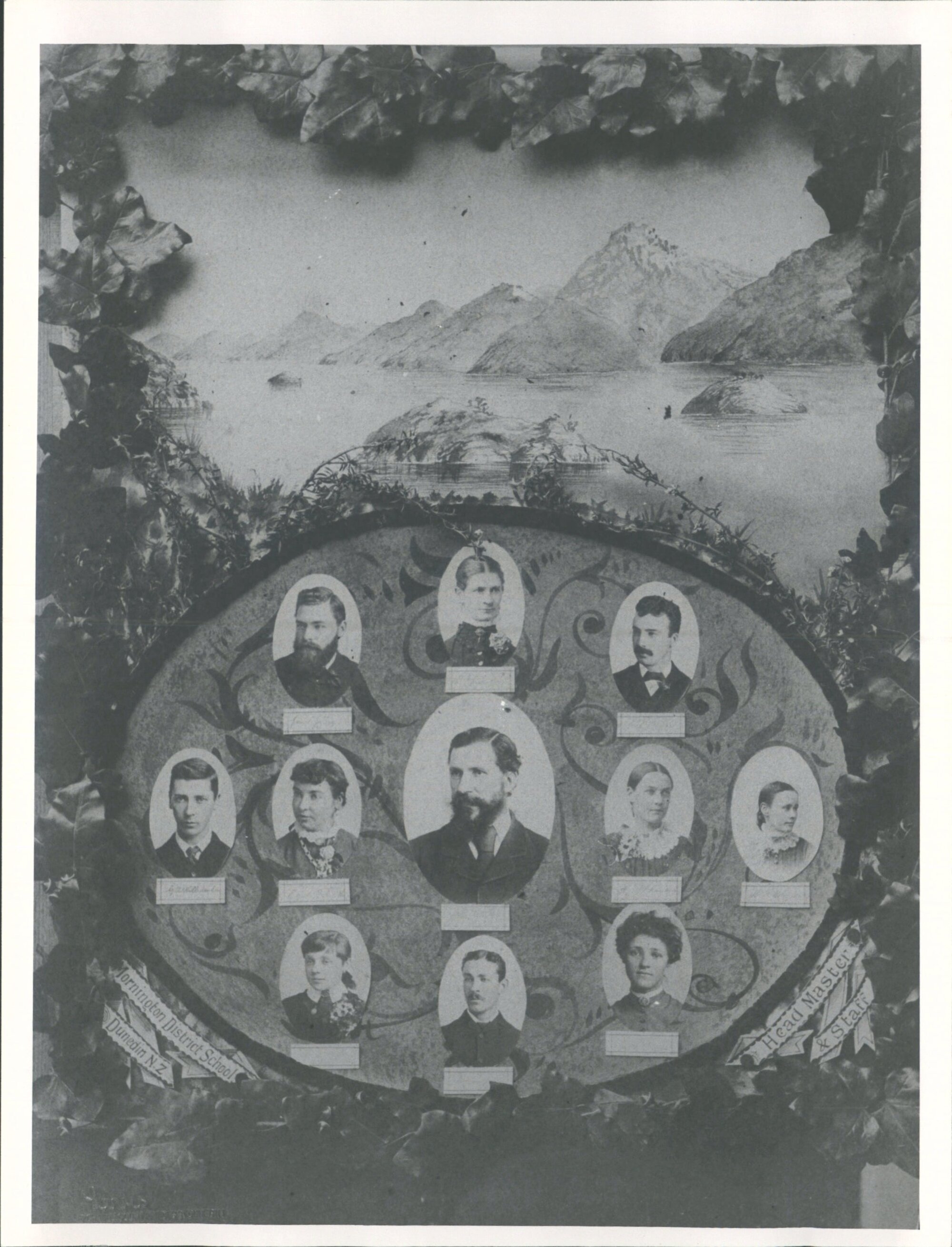 Mornington District School Headmaster and Staff