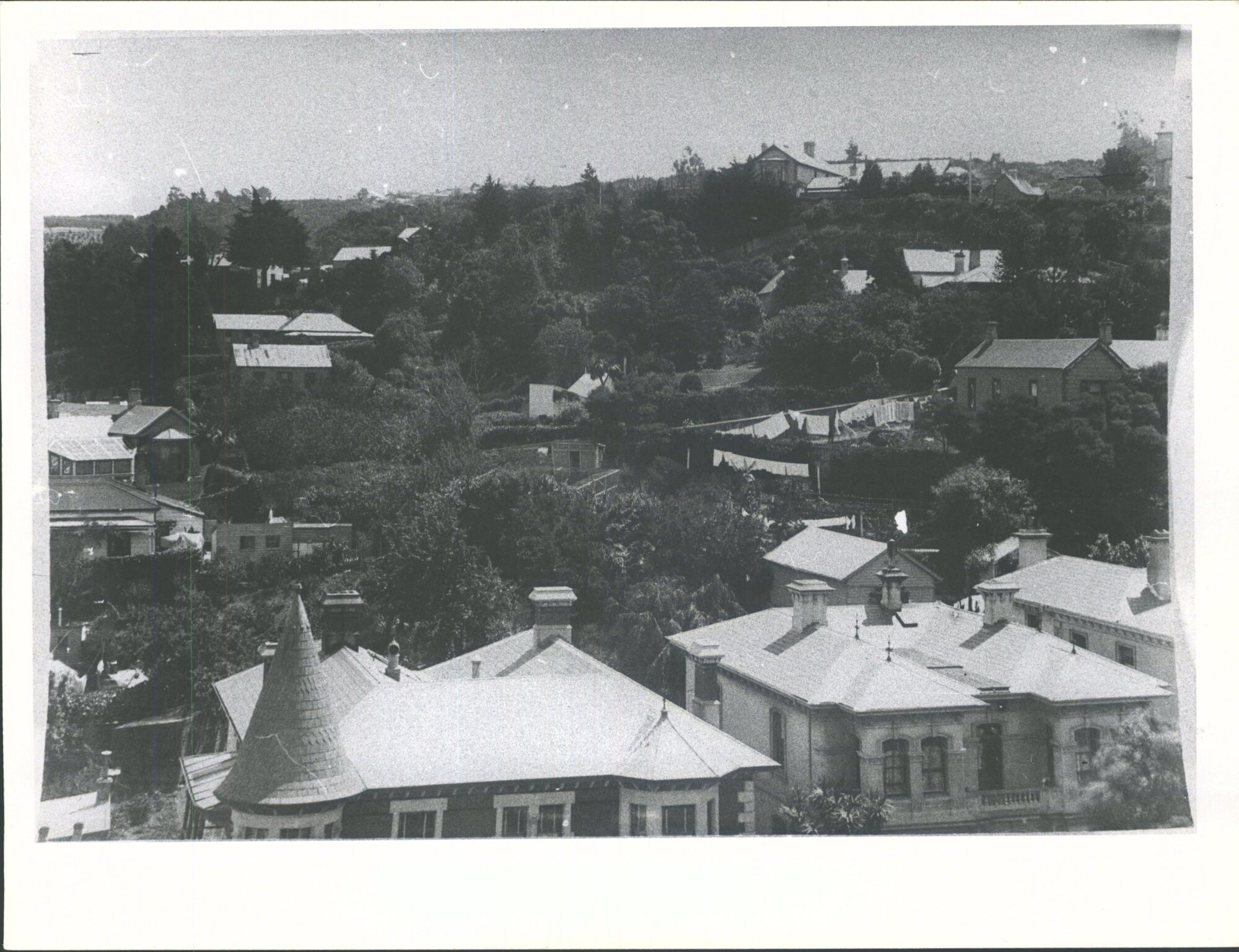 Taken from the top of Knox steeple on Mafeking Day, 17 May