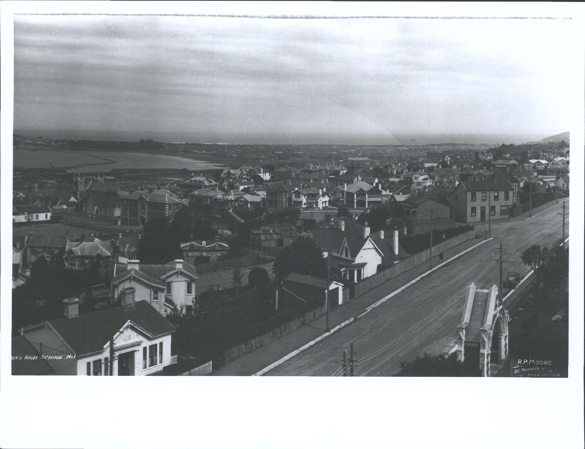 "Dunedin N.Z From Boys High School no. 1"