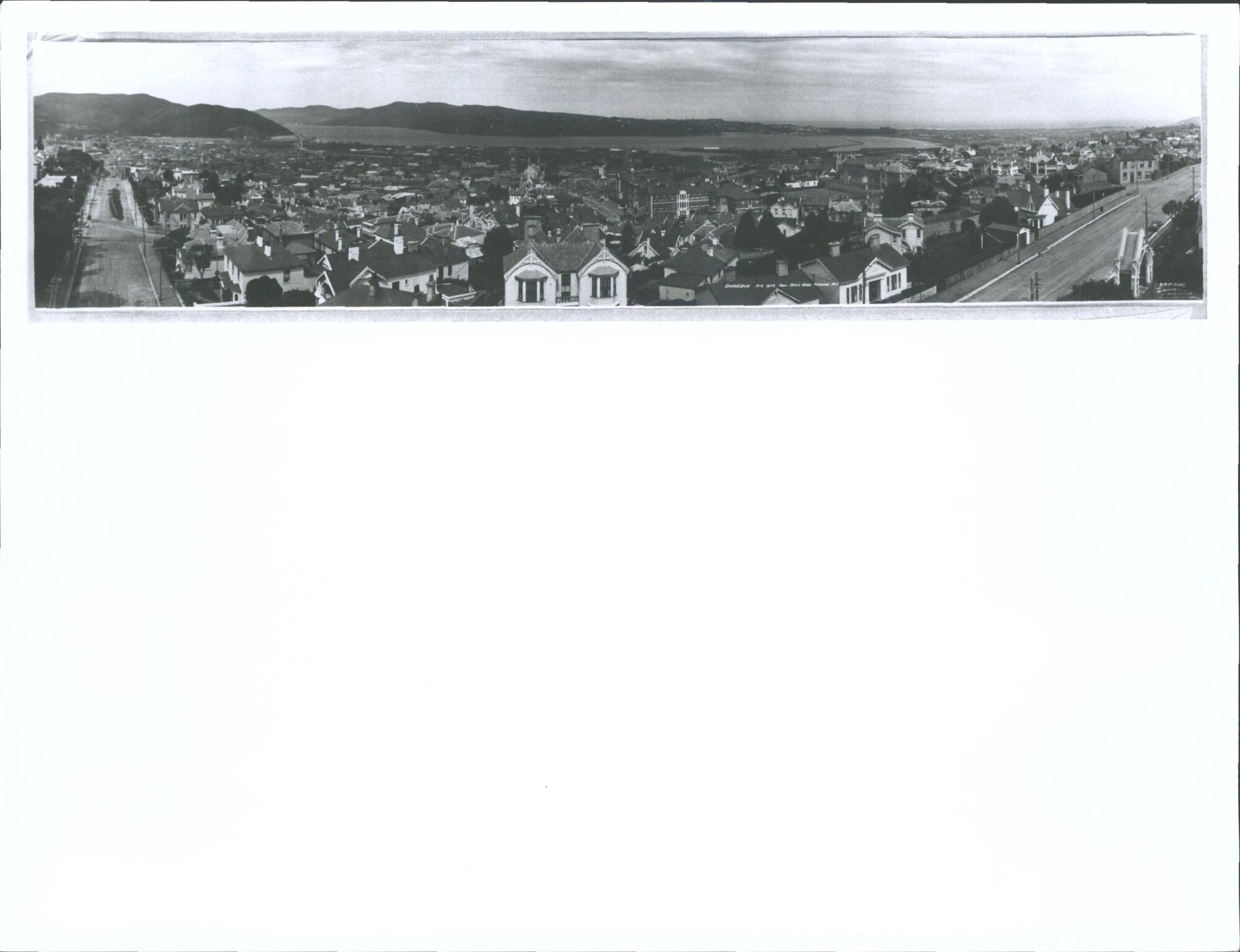 "Dunedin N.Z From Boys High School no. 1"
