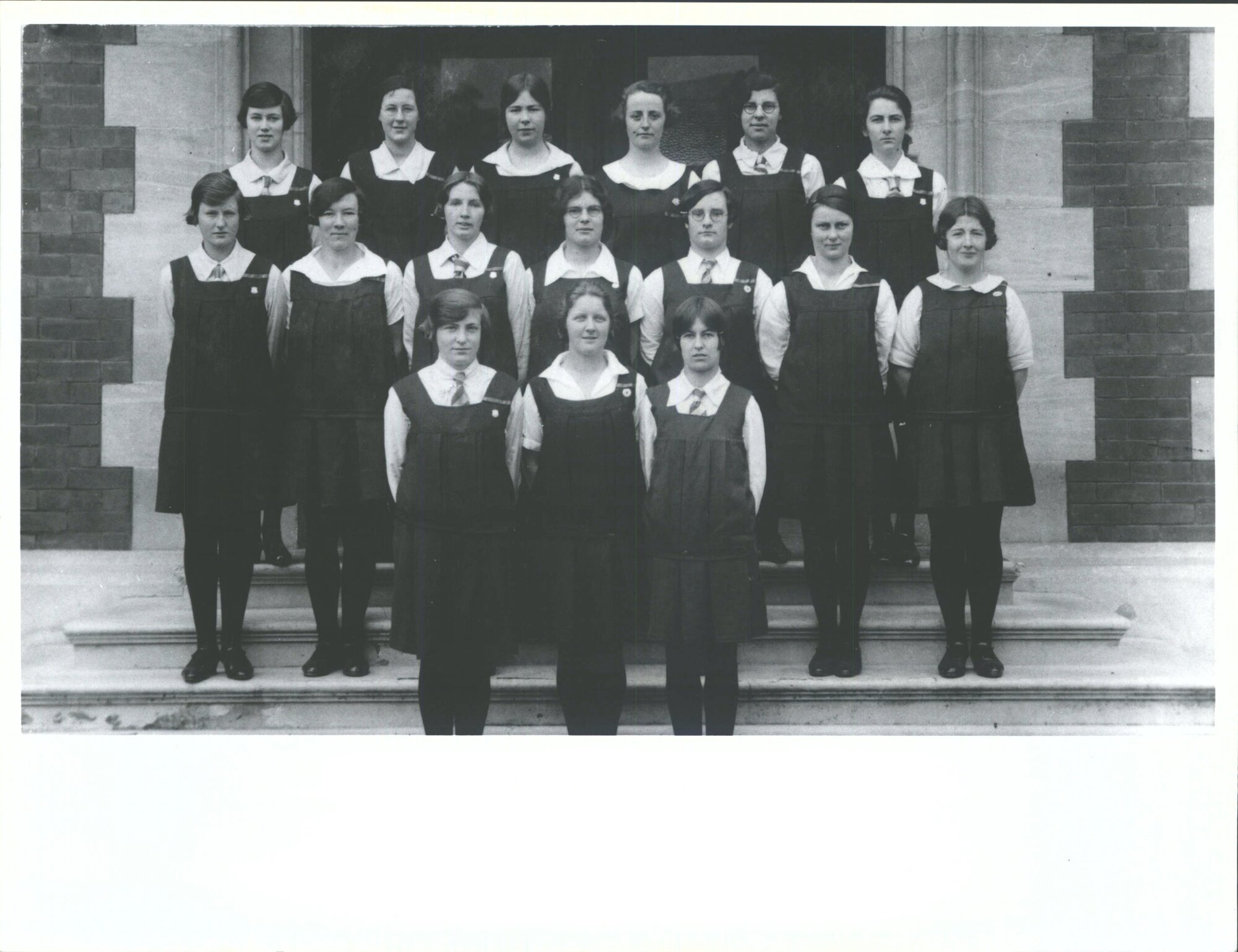 Dunedin - Otago Girls' High School 1928 - Form 6 - Upper &amp; Lower