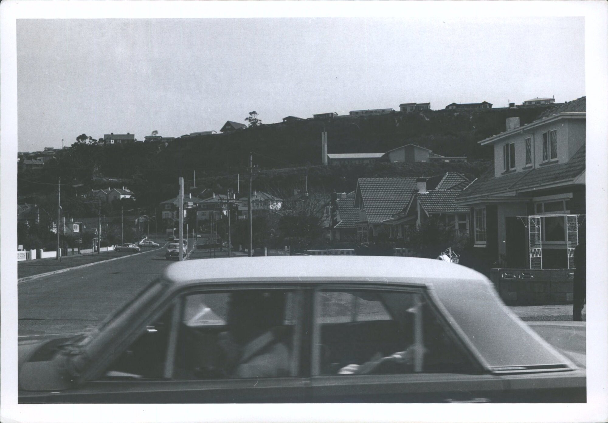 looking up Wilson Avenue to Forbury Rd.