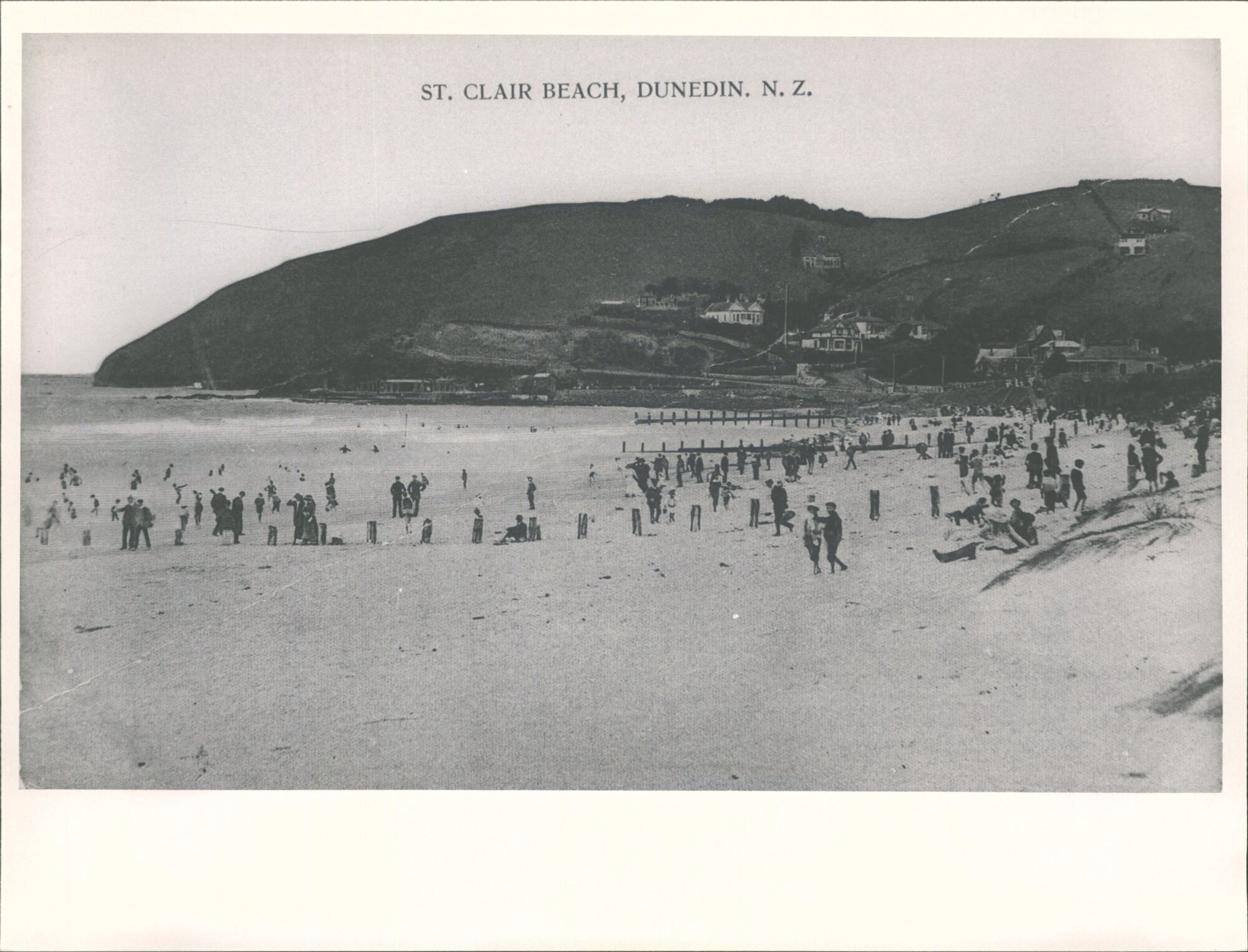 Dunedin,St Clair, Beach Scenes c. 1912