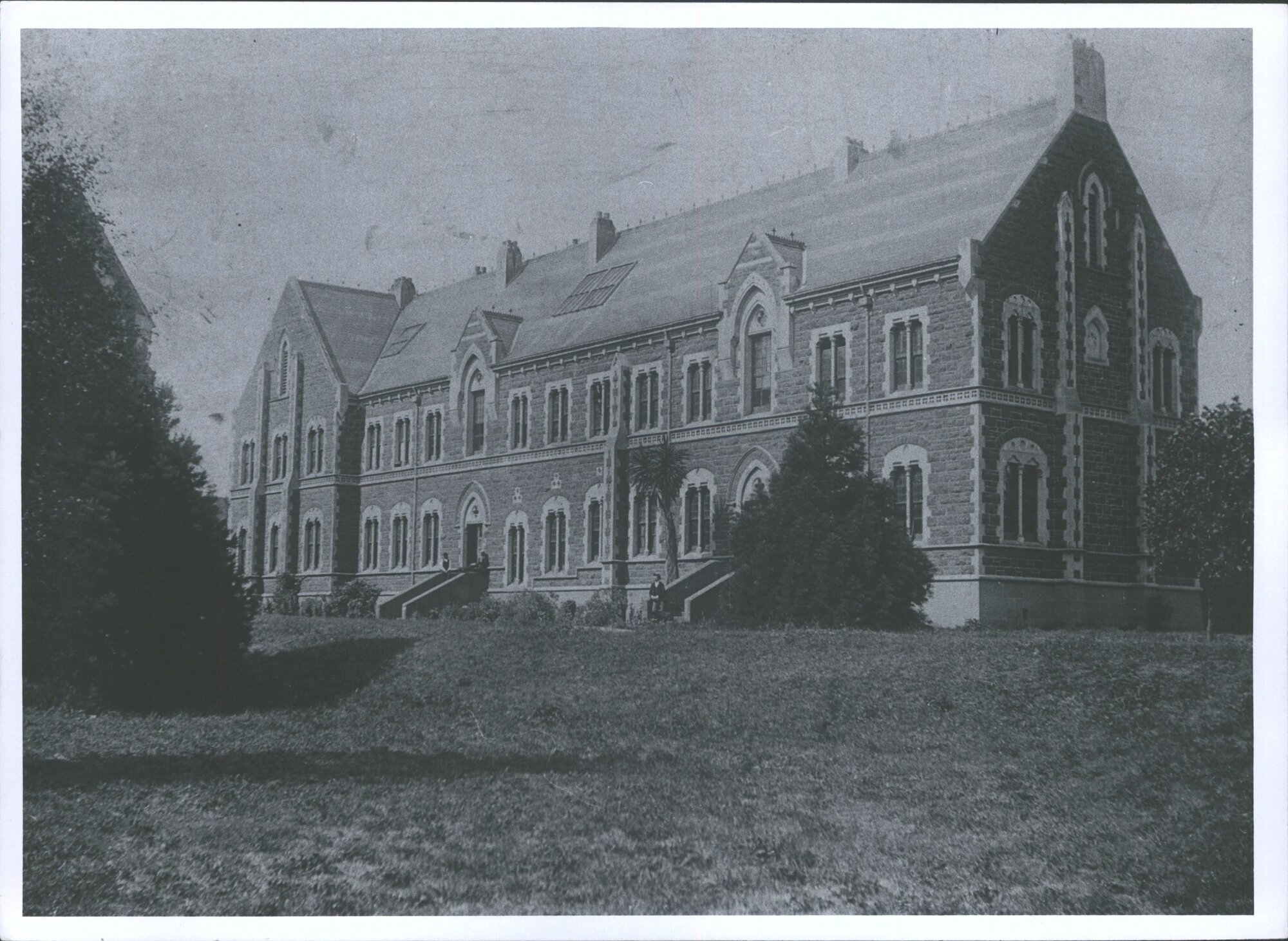 Chemistry and Anatomy Block after 1883 addition from the South - West