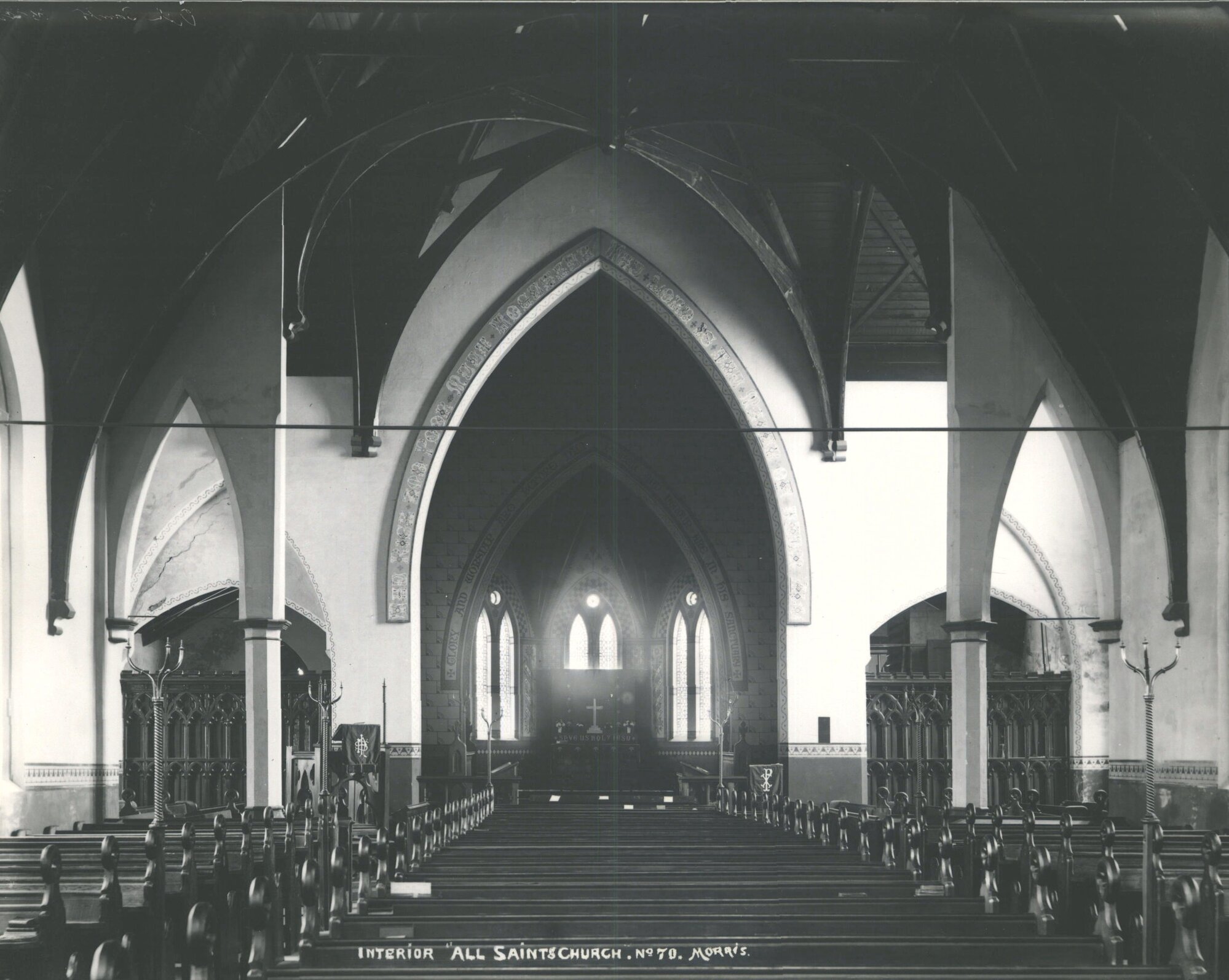 All Saints church, interior
