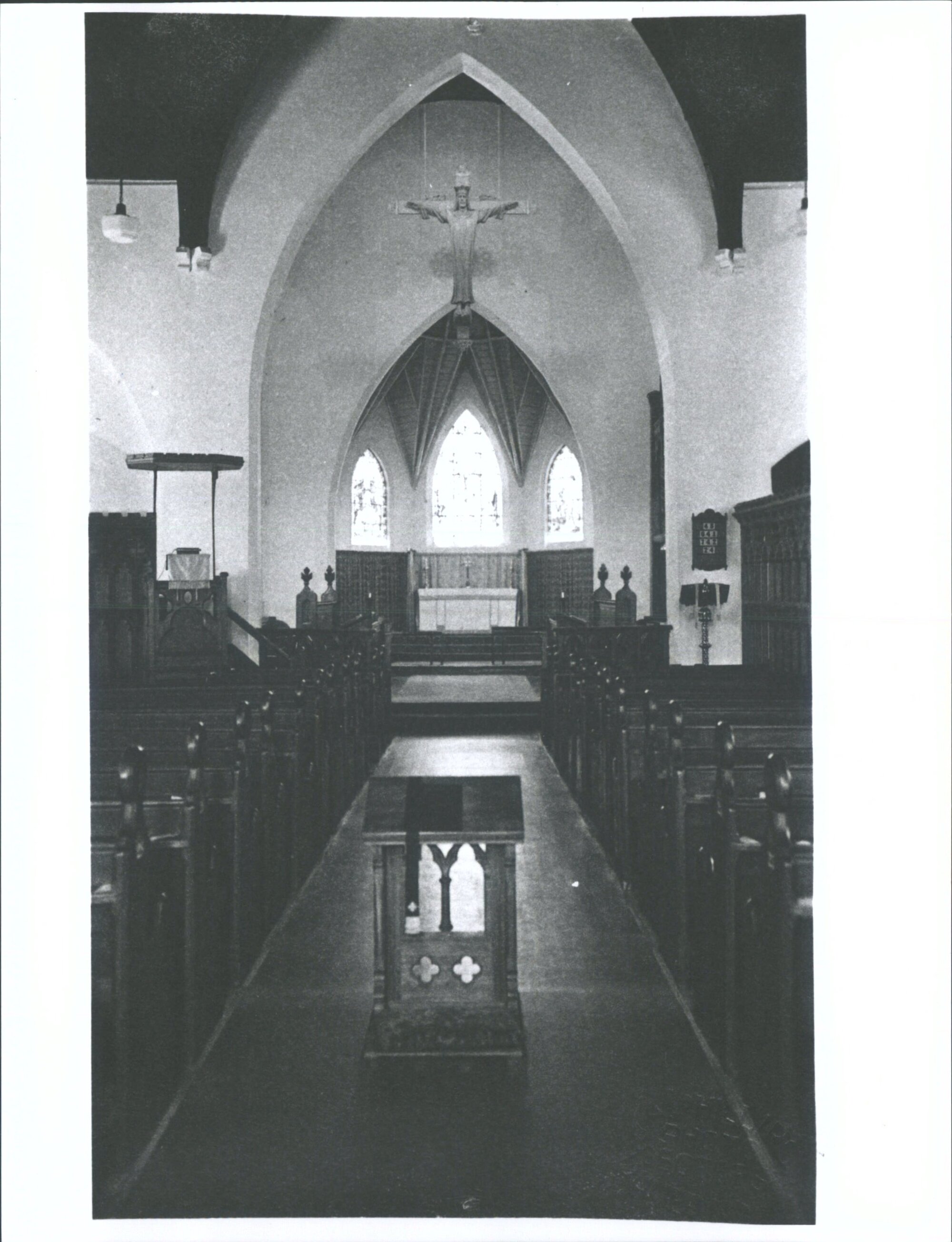 All Saints church, interior