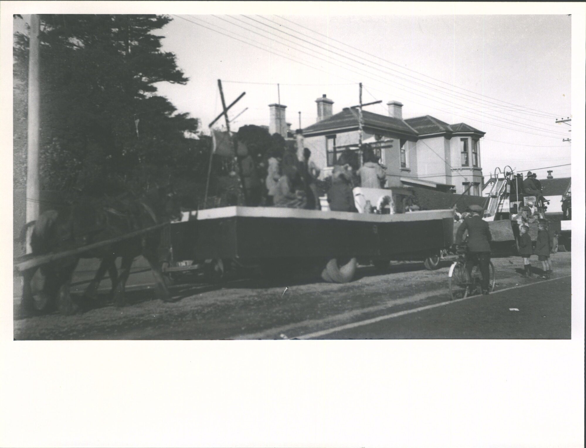 Procession 1934. Byrd Expedition