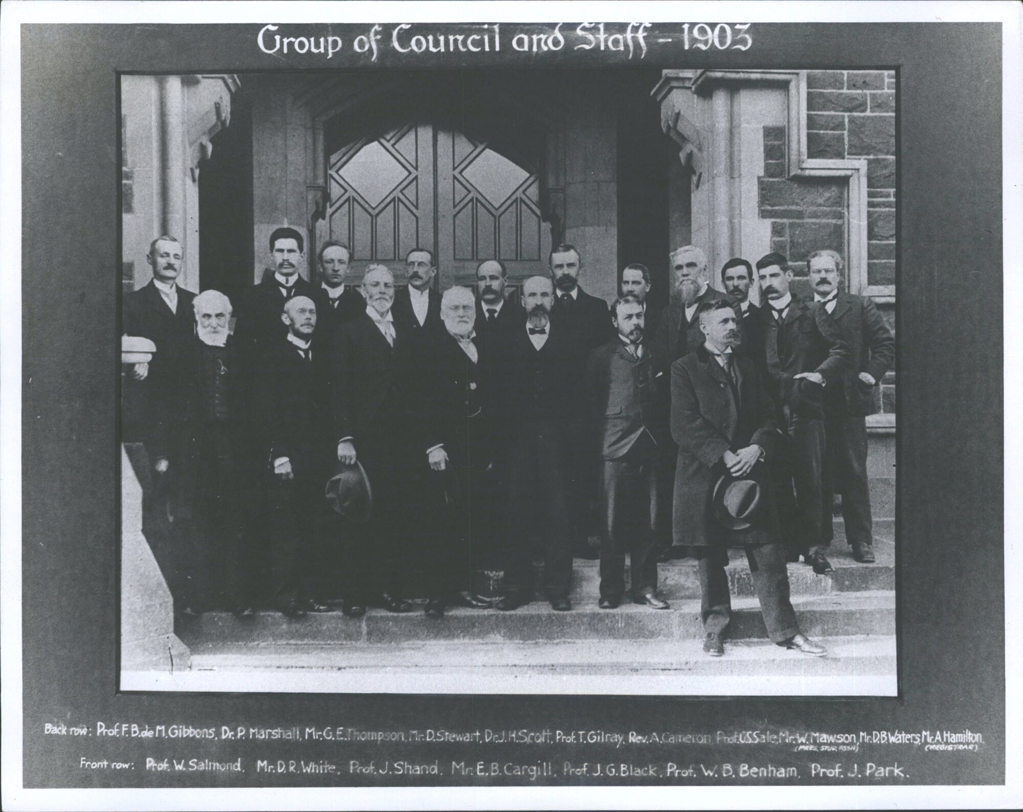 UNIVERSITY OF OTAGO Council &amp; staff