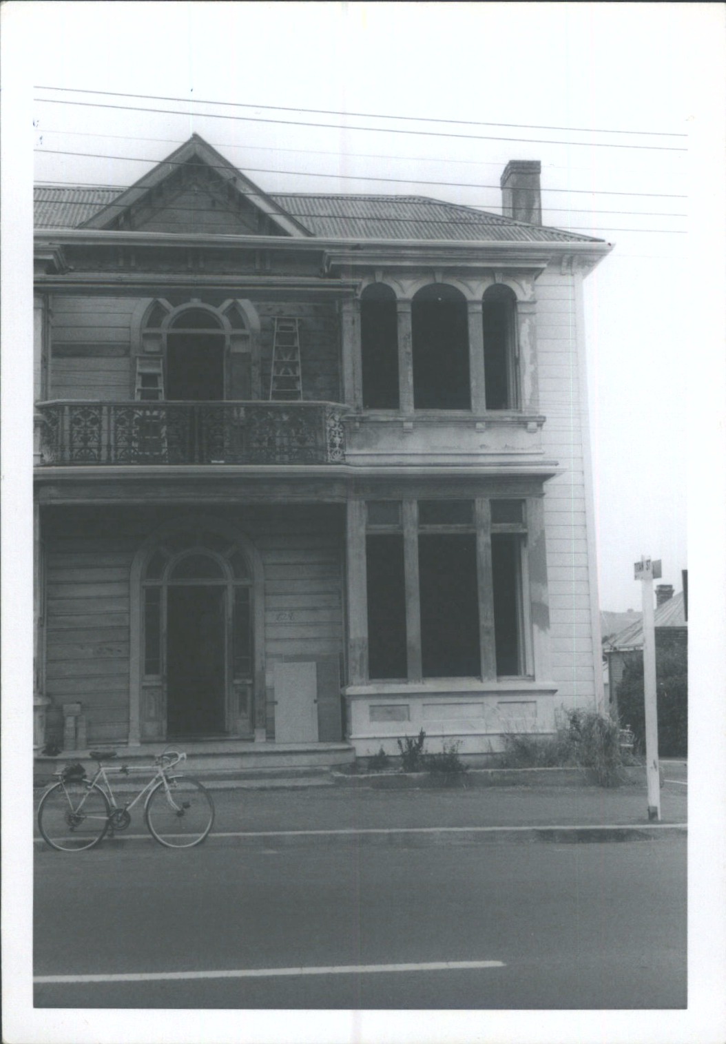 828 George St. Dunedin - during restoration - February