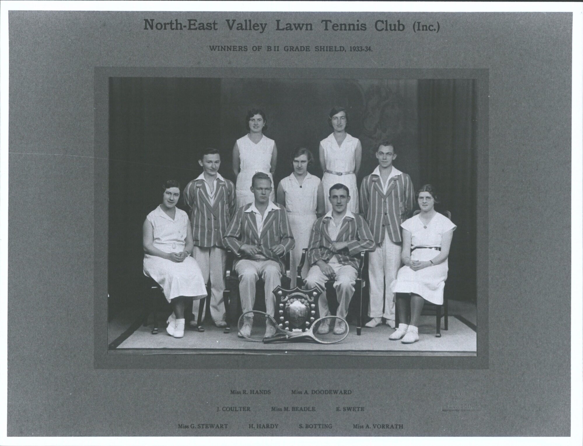 Winners of B II Grade Shield