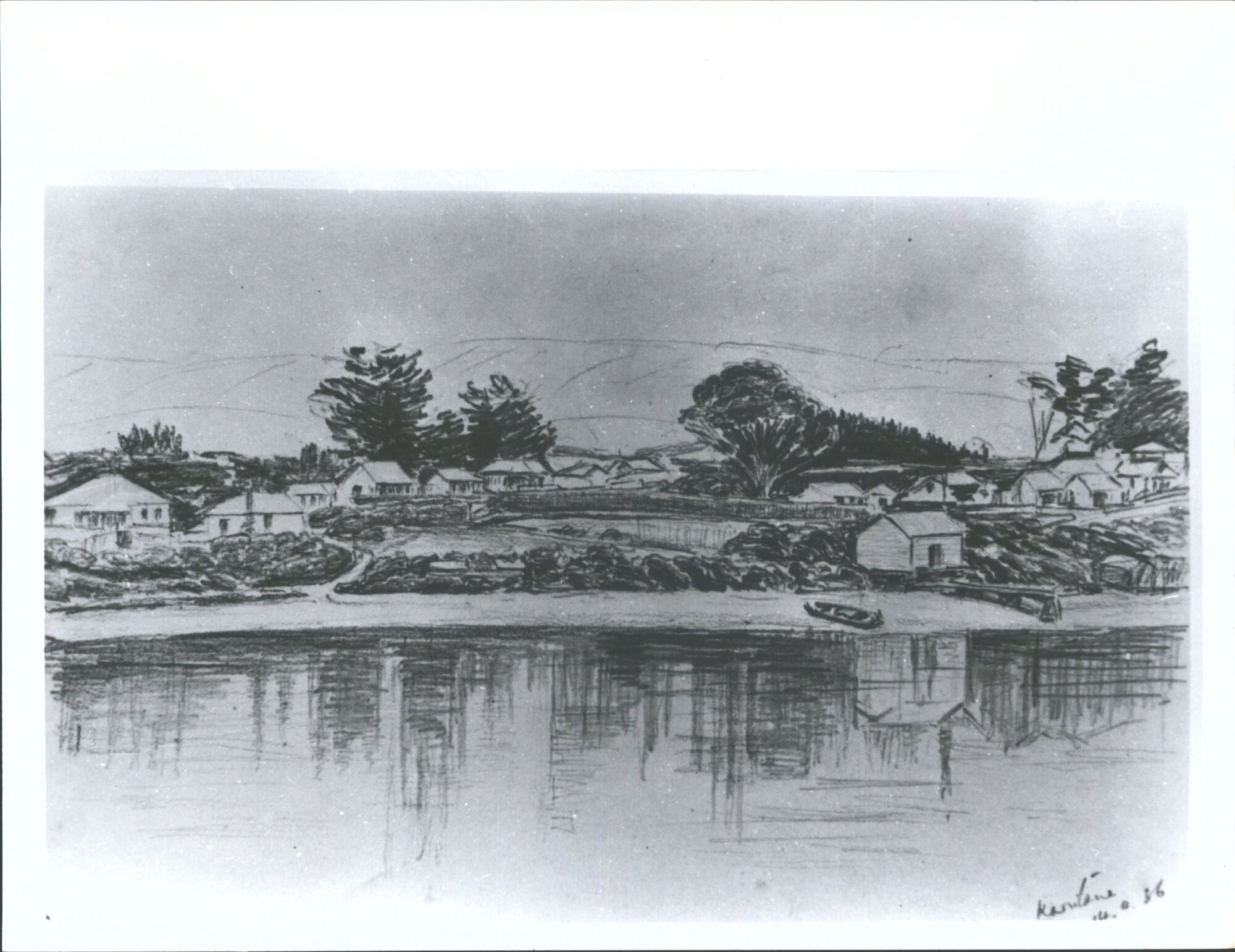 Sketch by Dr. Carmatt Jones 14.4.36