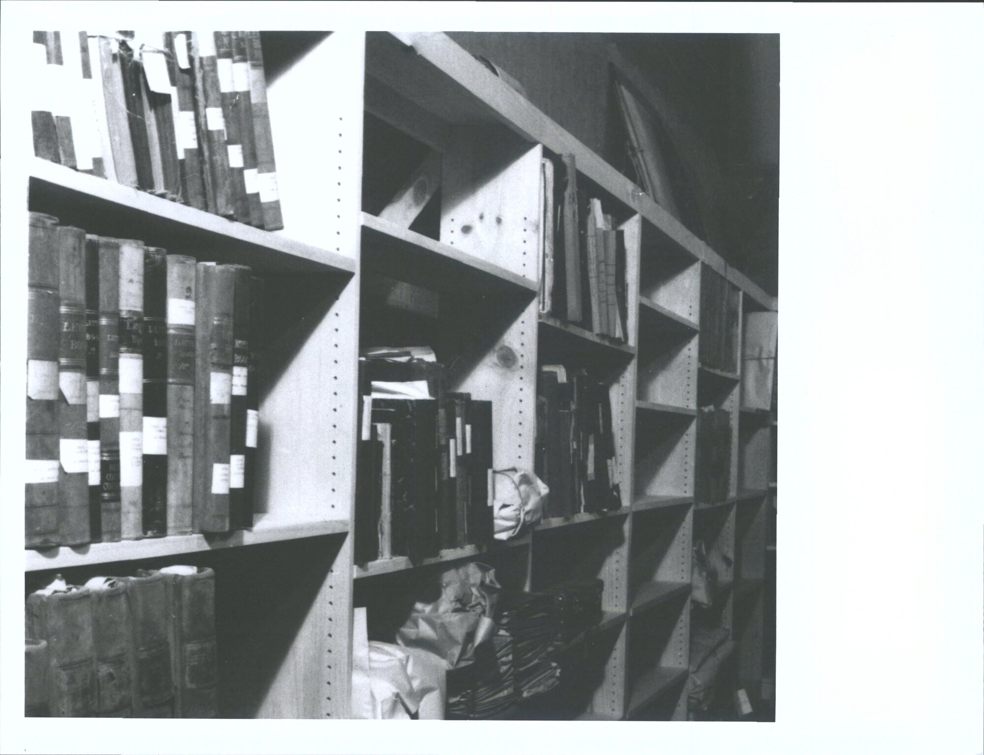 1964 Part of the manuscript stack room 2
