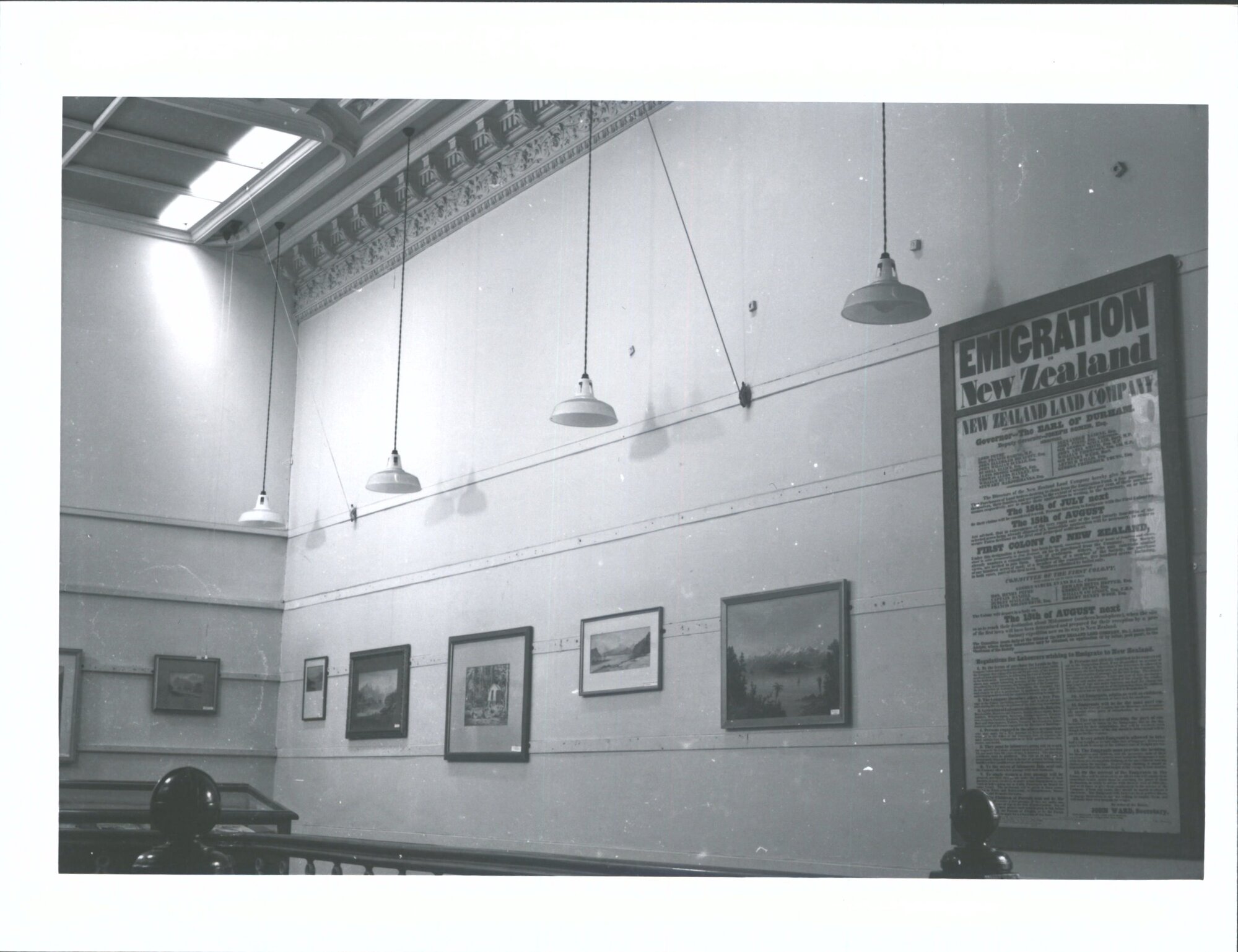 Gallery facing South Wall