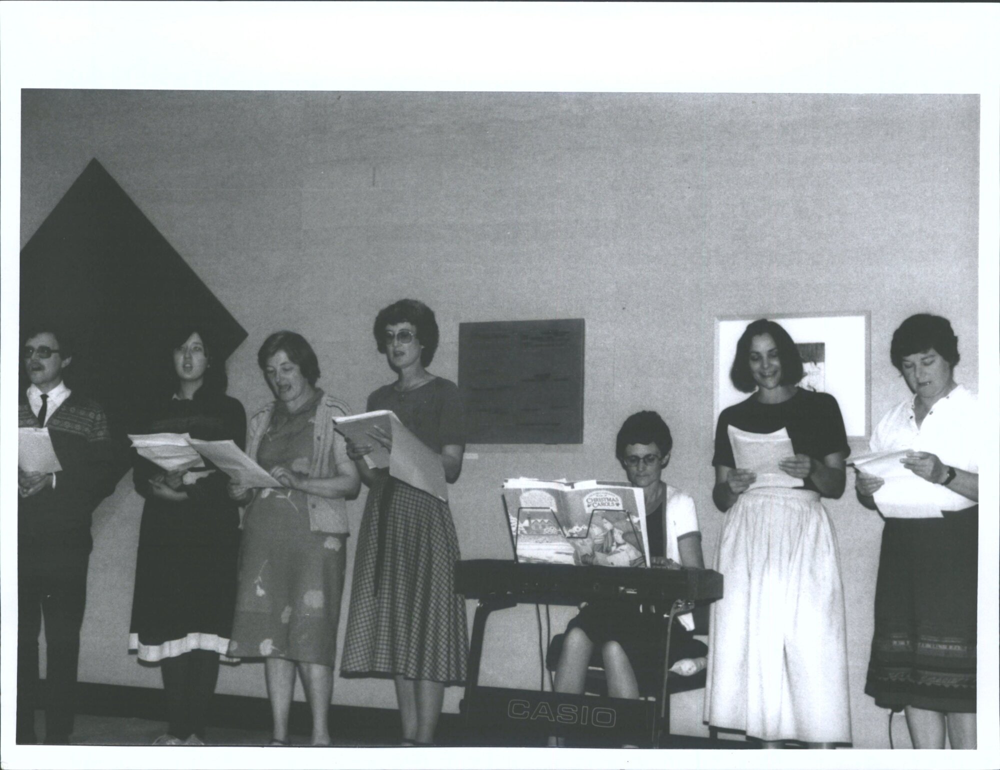 Christmas Party for friends and helpers Dec 1984