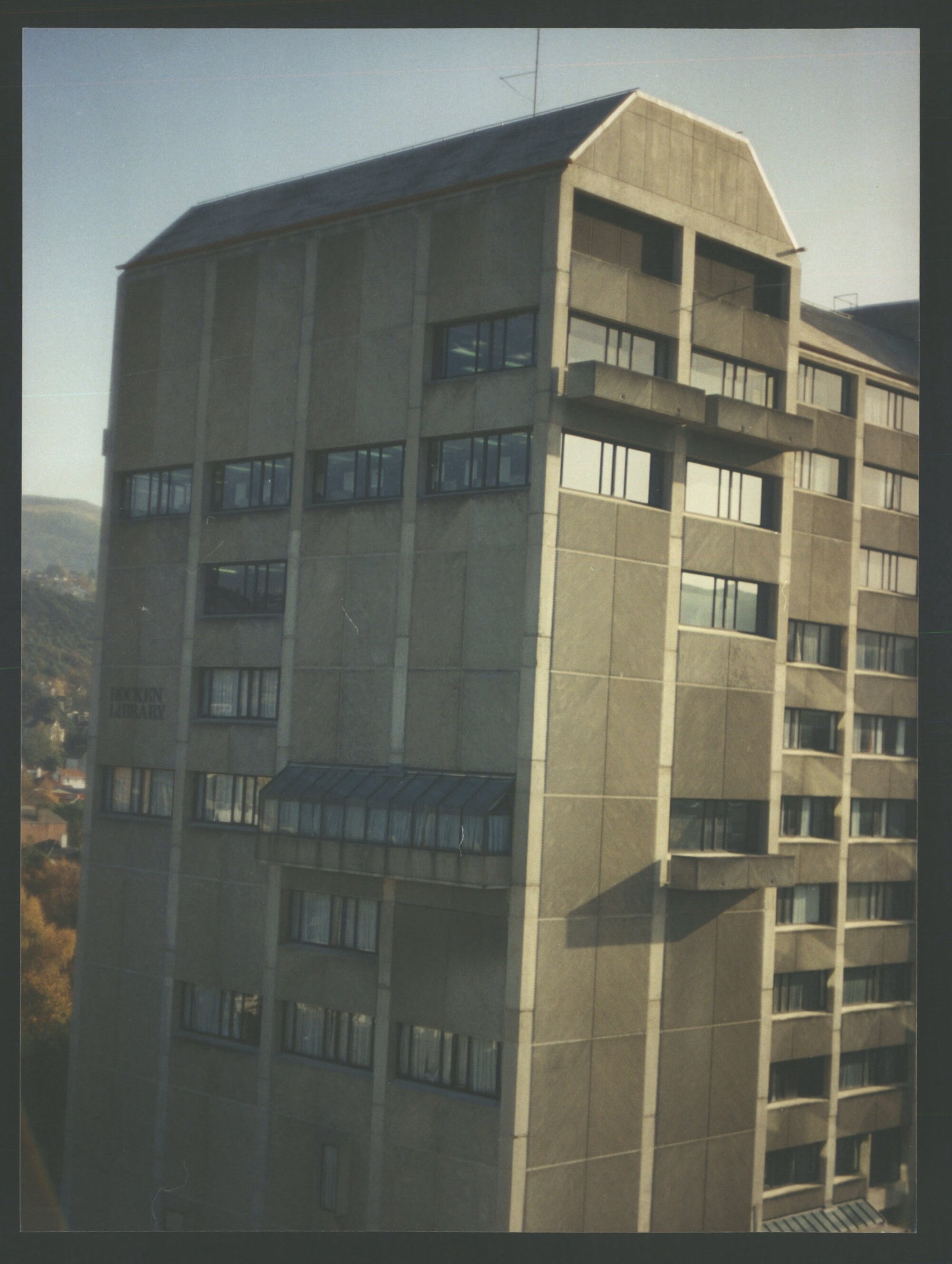 Hocken Building, May 1993