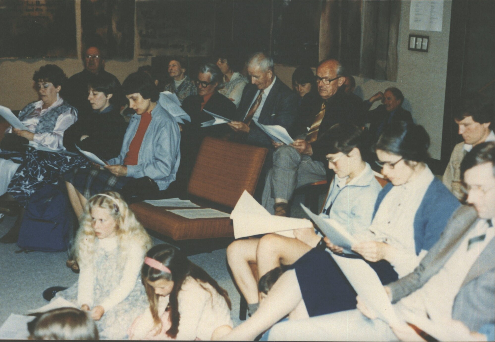 Christmas Party Dec 1985