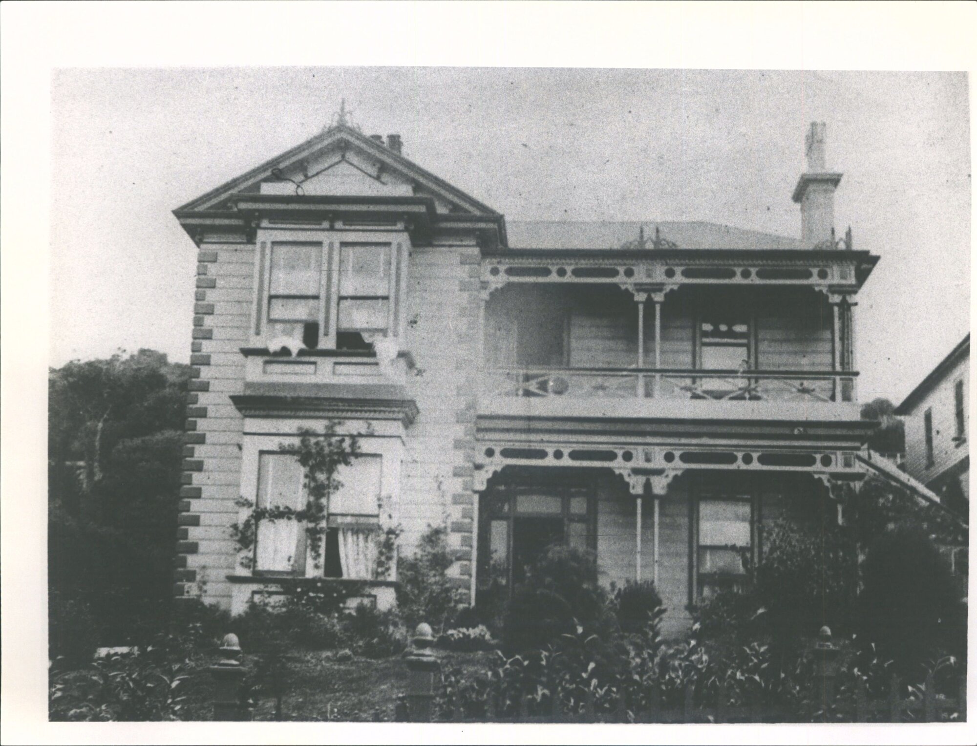 "Claverton" - supposed to have been taken during the occupancy of W.M. Hodgkins