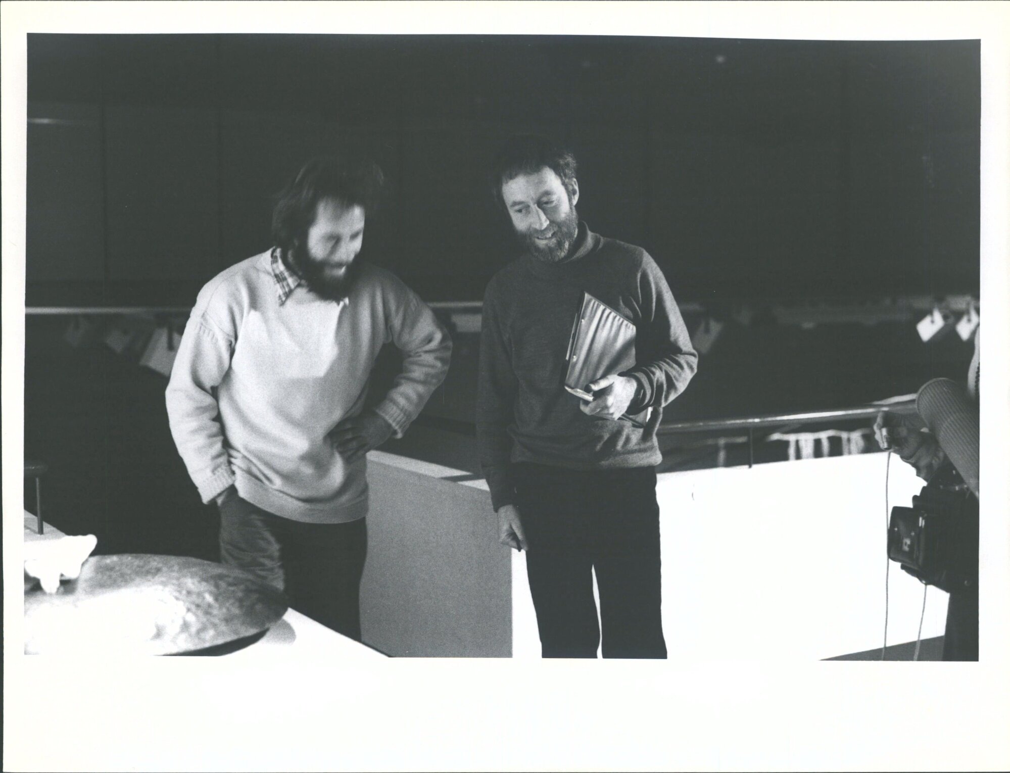 T. V. interview of Chris Booth  (Frances Hodgkins fellow) by Mike Lynch