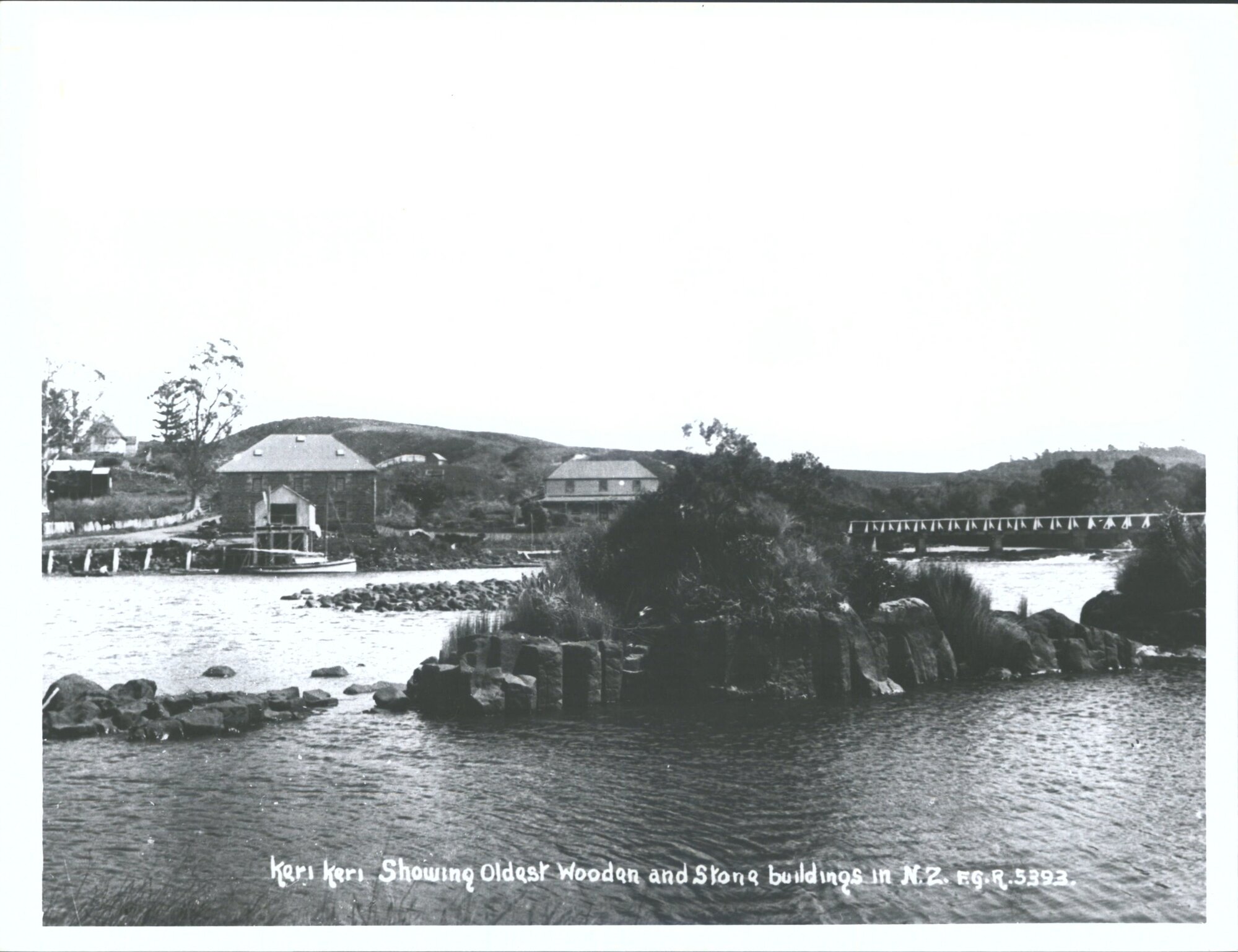 Showing Oldest Wooden &amp; Stone Building in N.Z