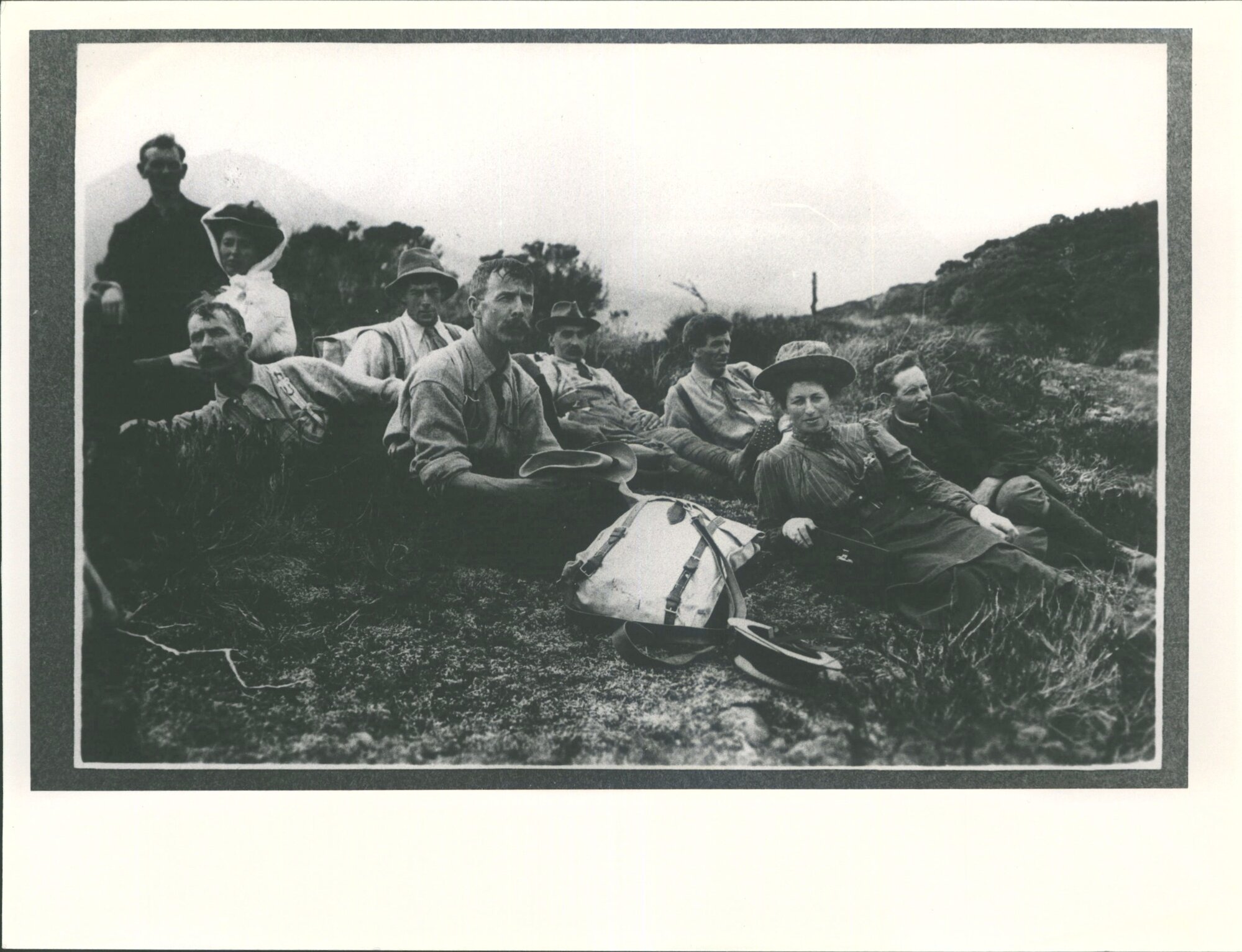 Party companies Joseph &amp;  Alex G McGeorge, J Louis Salmond,  David Tannoch,  Rev James J Cairney,  Misses Digby-Smith &amp; 2 guides