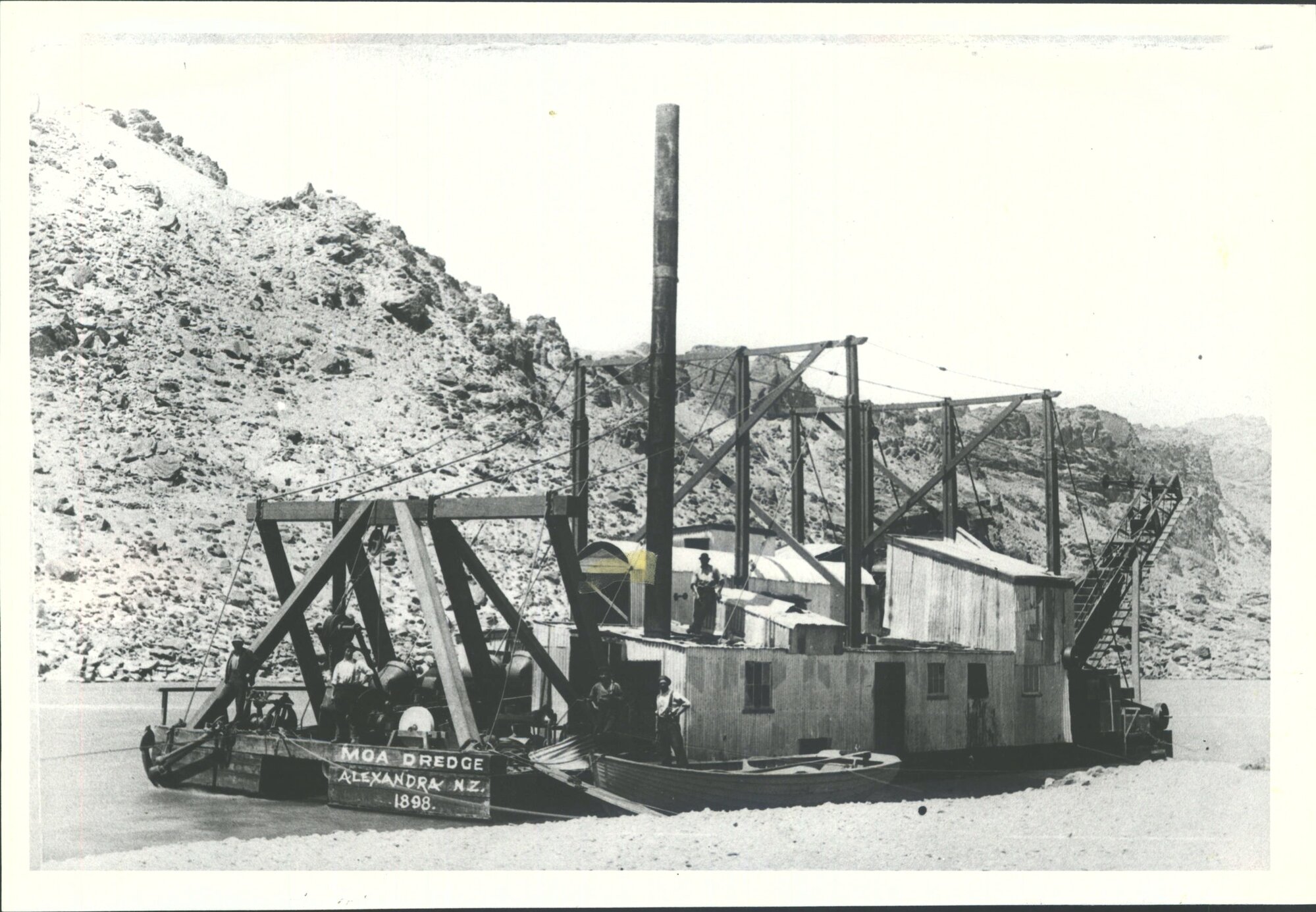 Goldmining Dredges Moa Dredge