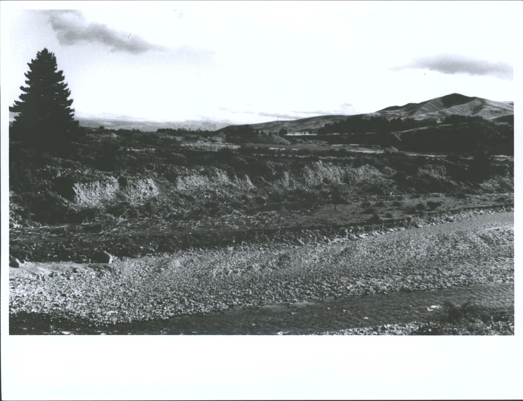 Tailings on Church Flat, Kyeburn Digging, across from School Flat