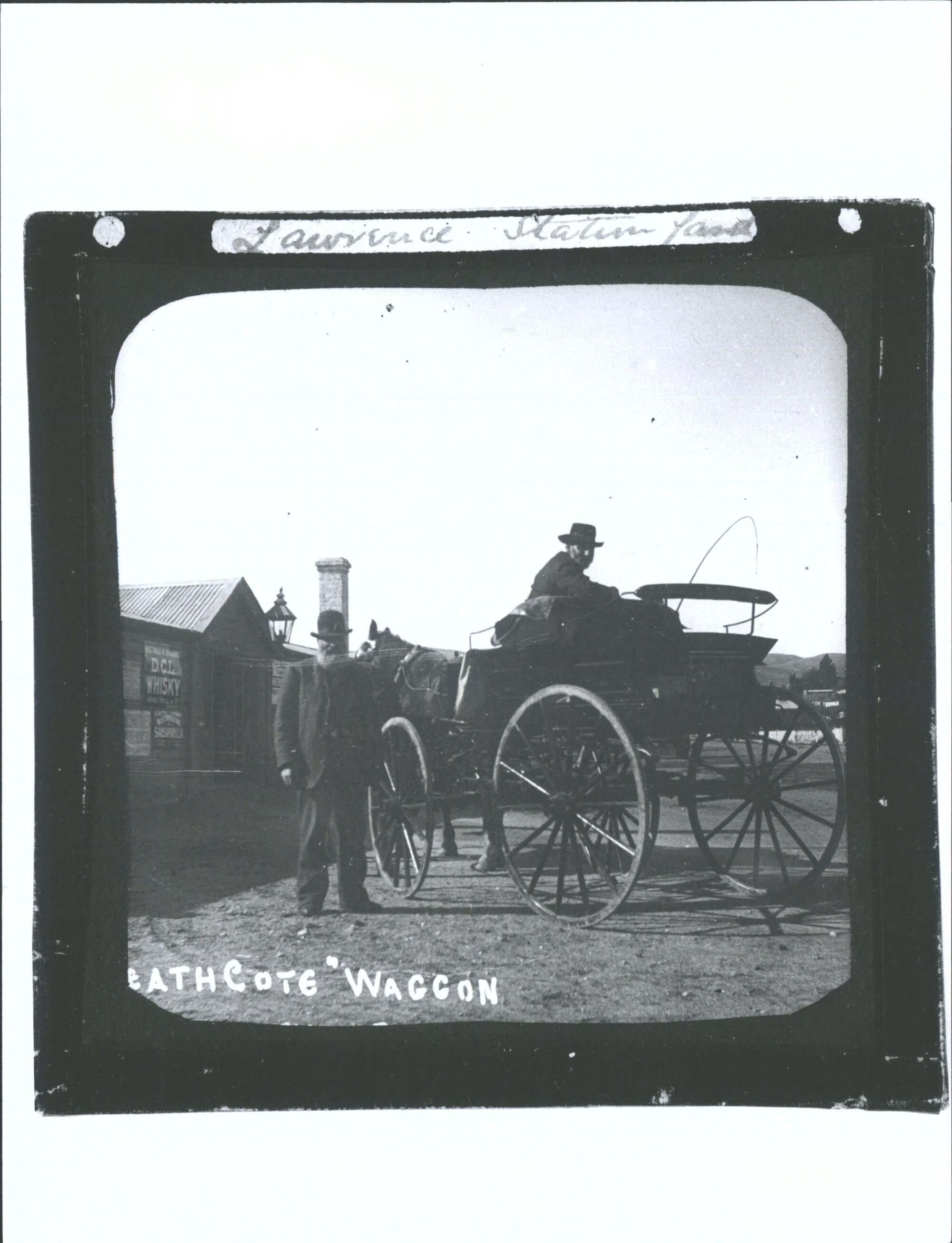 Station Yard - ["Heathcote"] Waggon