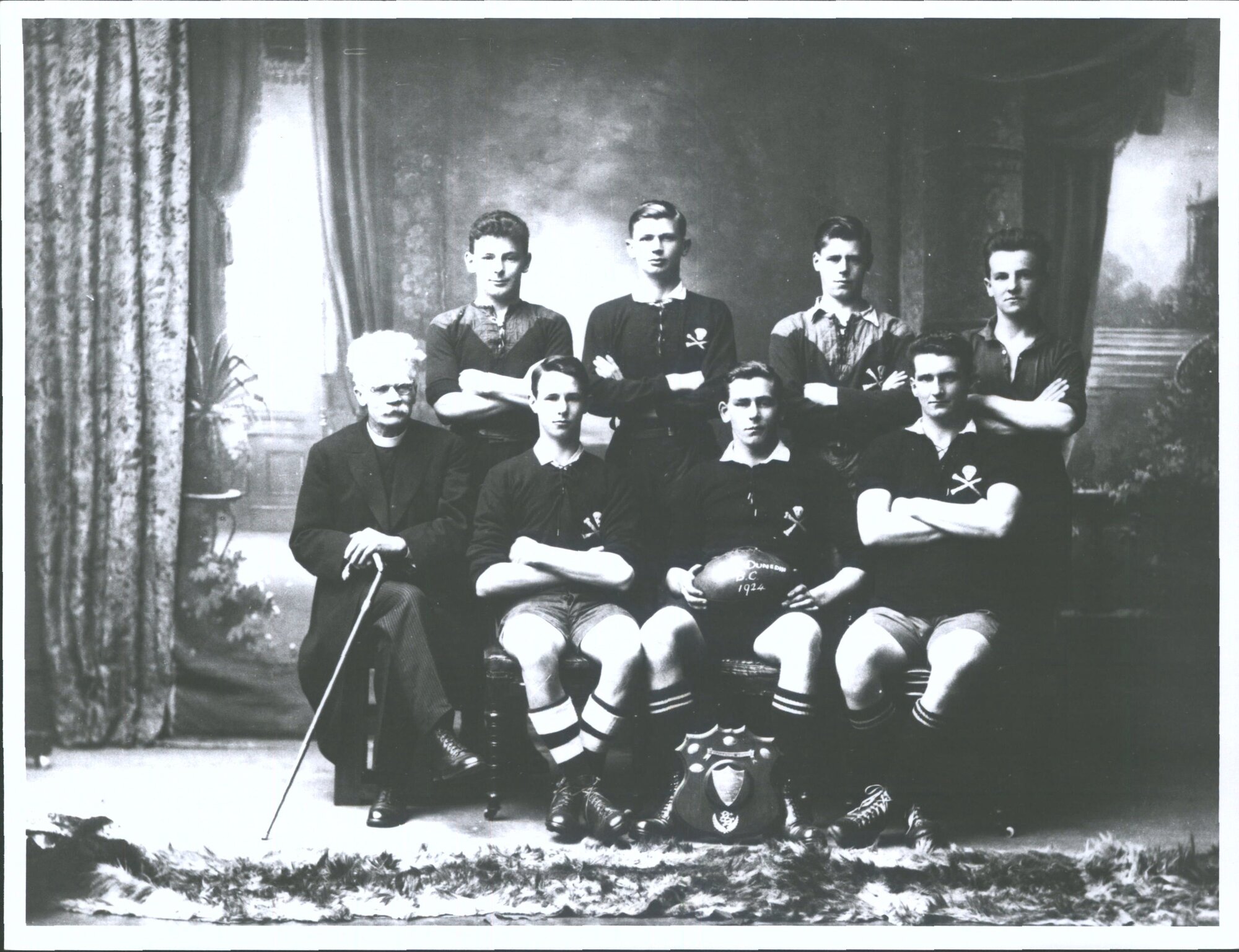 South Dunedin Bible Class Football team