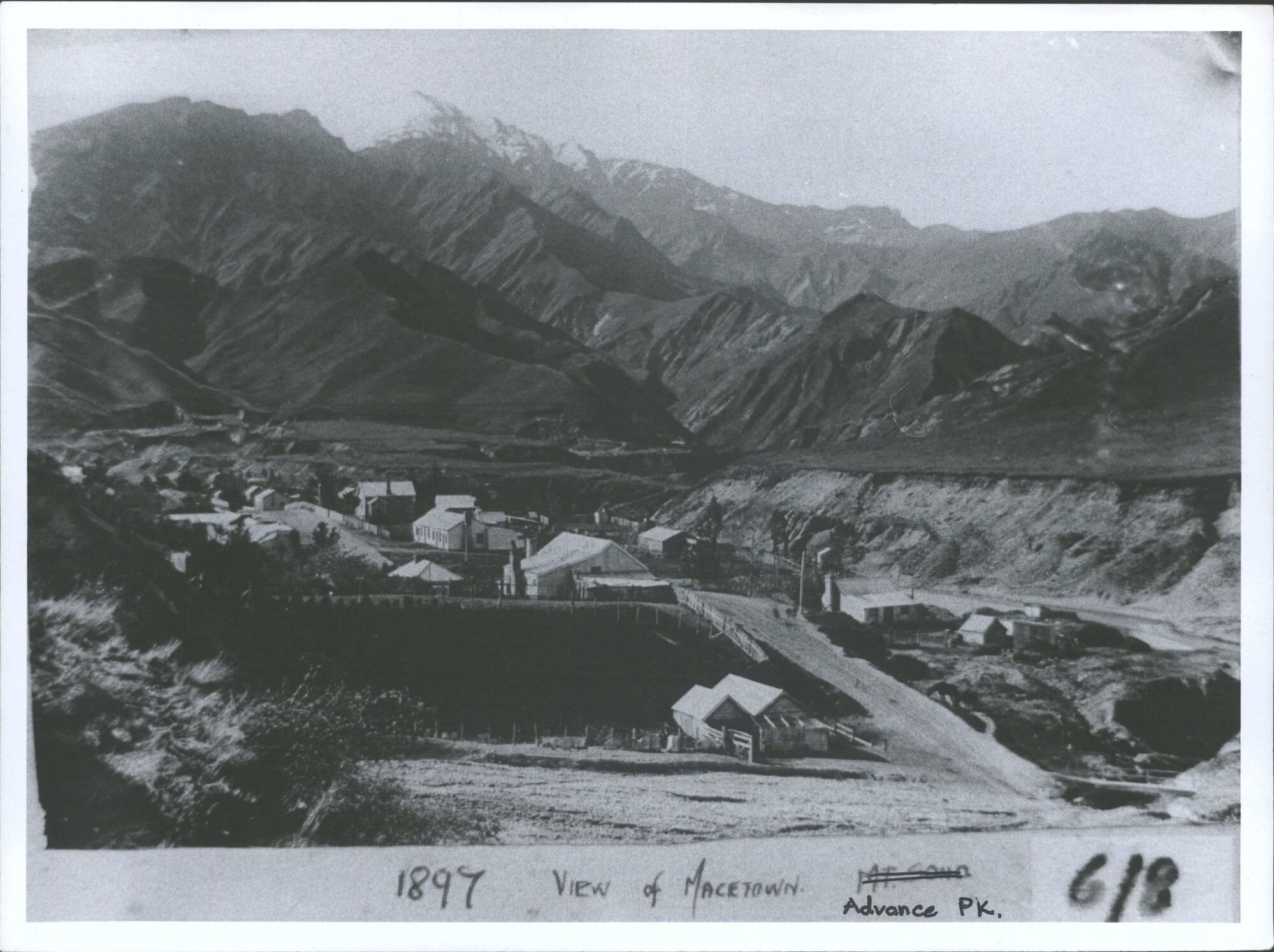 Advance Pk. In background, Not Mt Soho!