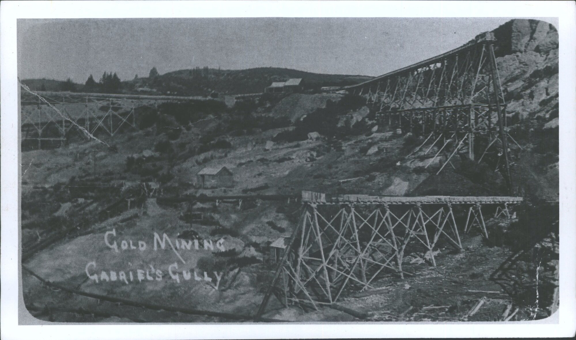Reworking the tailings Gabriels Gully