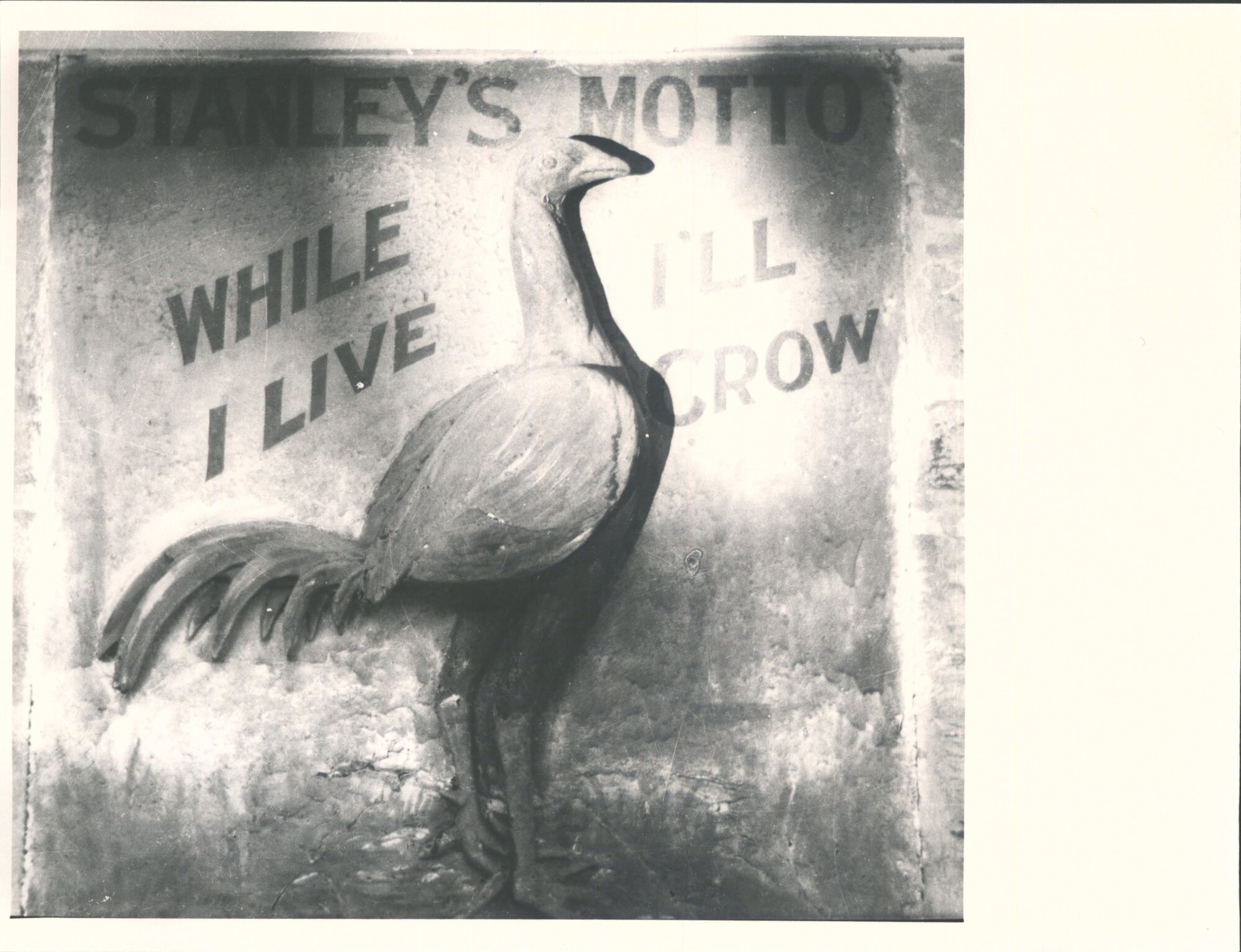 Stanley's Hotel Motto