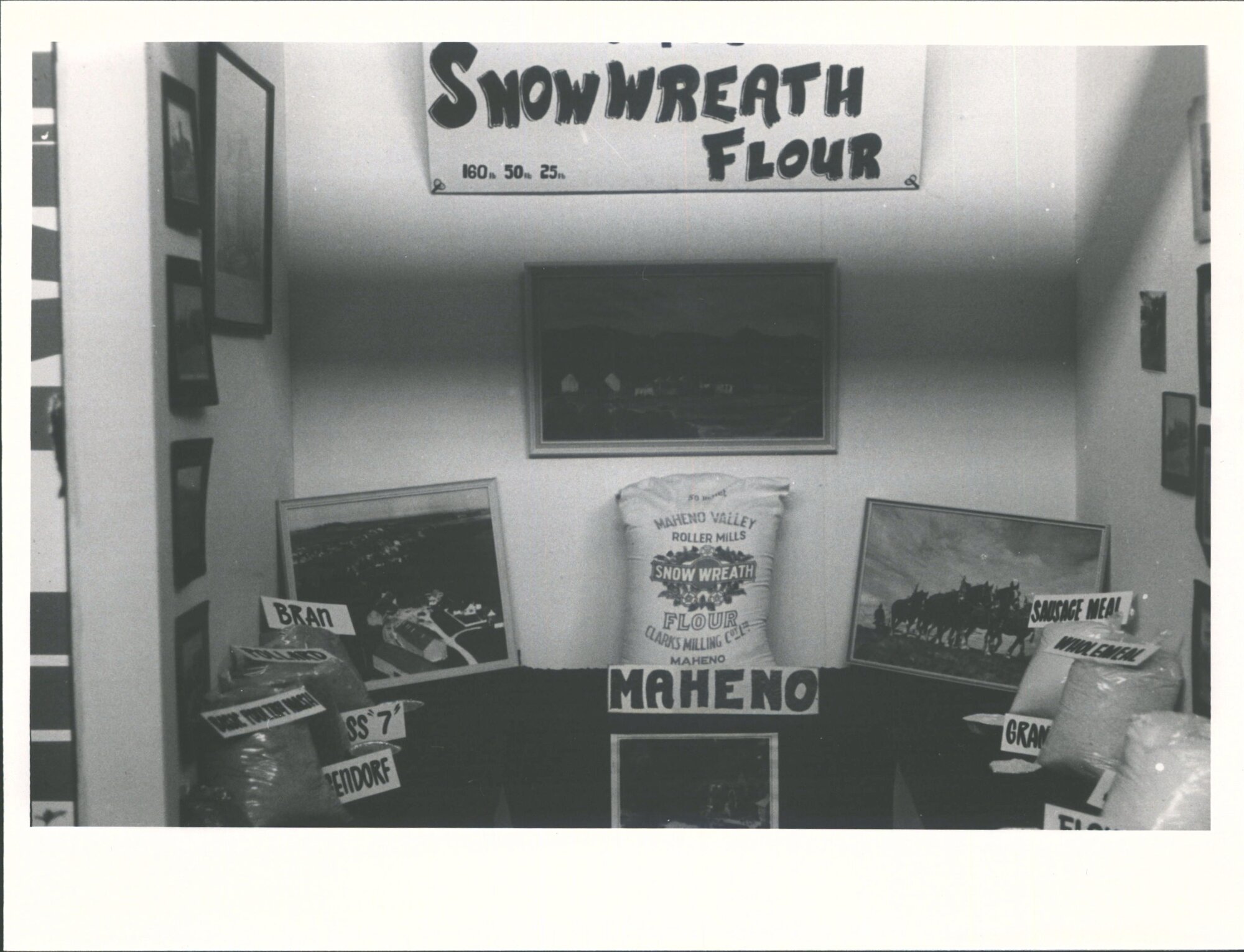 Clarks Milling Co stand at Oamaru Expo