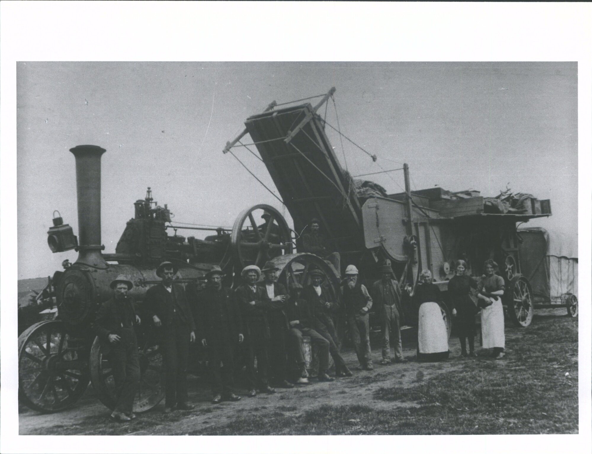 Traction engine &amp; Mill