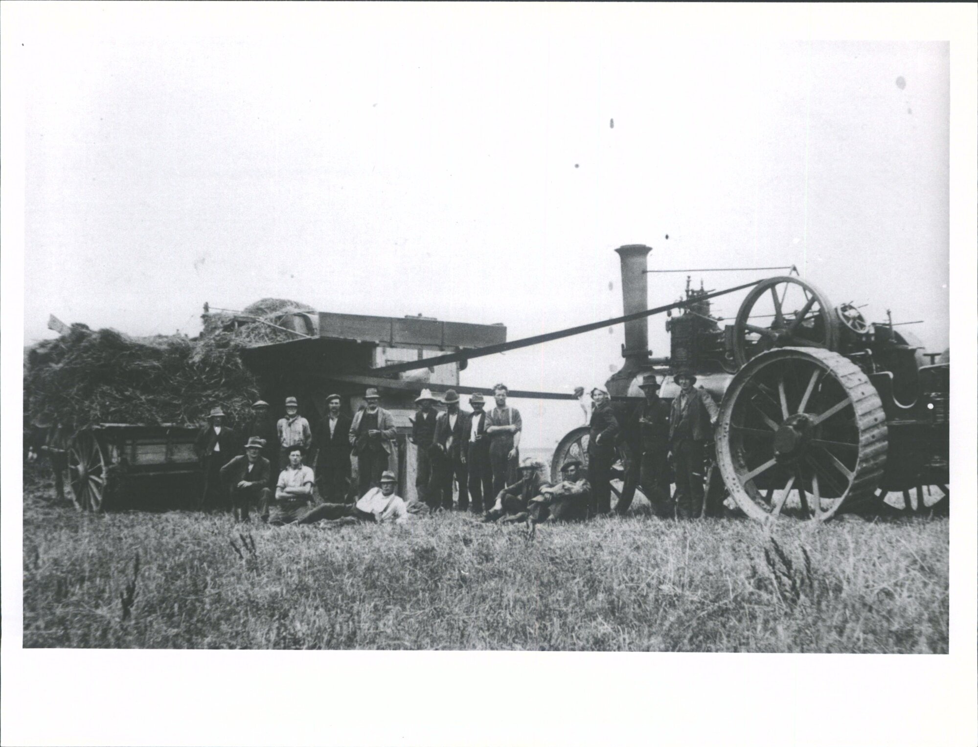 Traction engine &amp; Mill