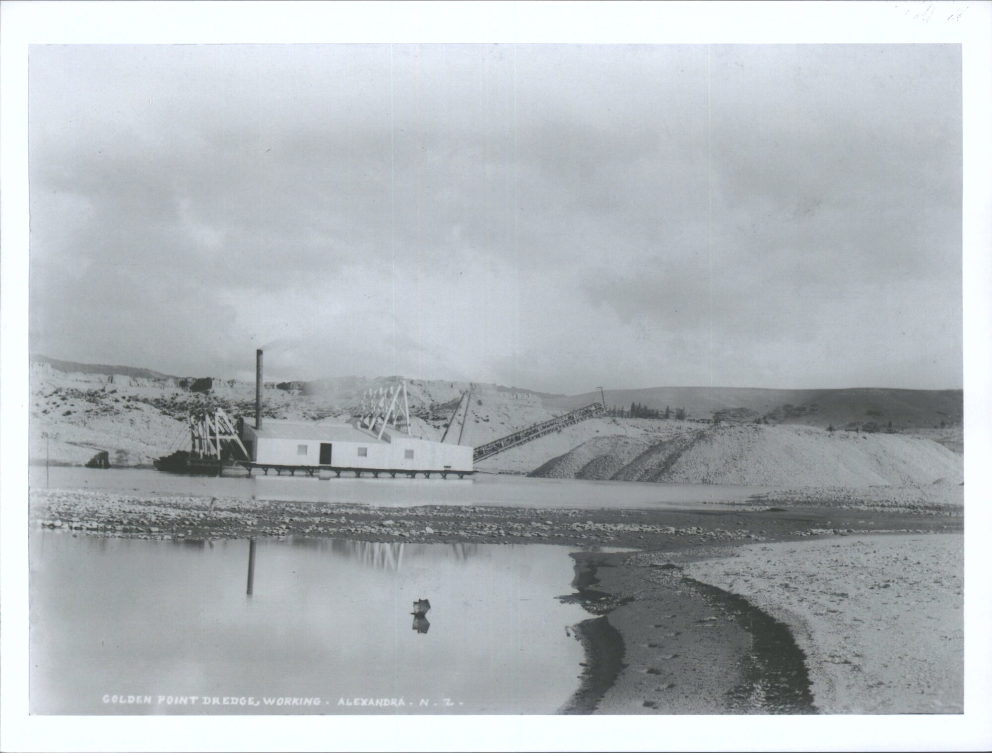 Golden Point Dredge, Working Alexandra