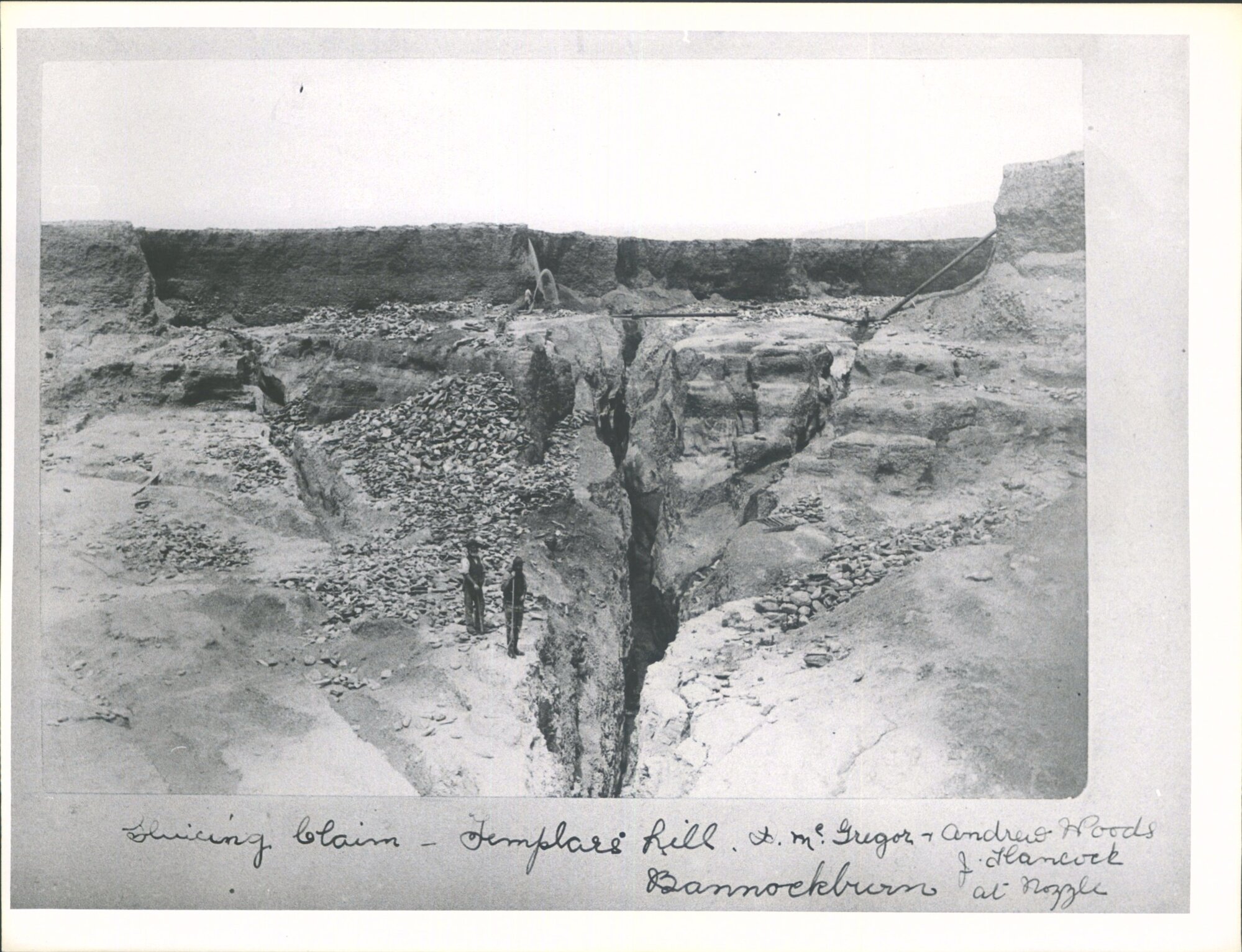 Bannockburn -sluicing claim - Templar's Hill