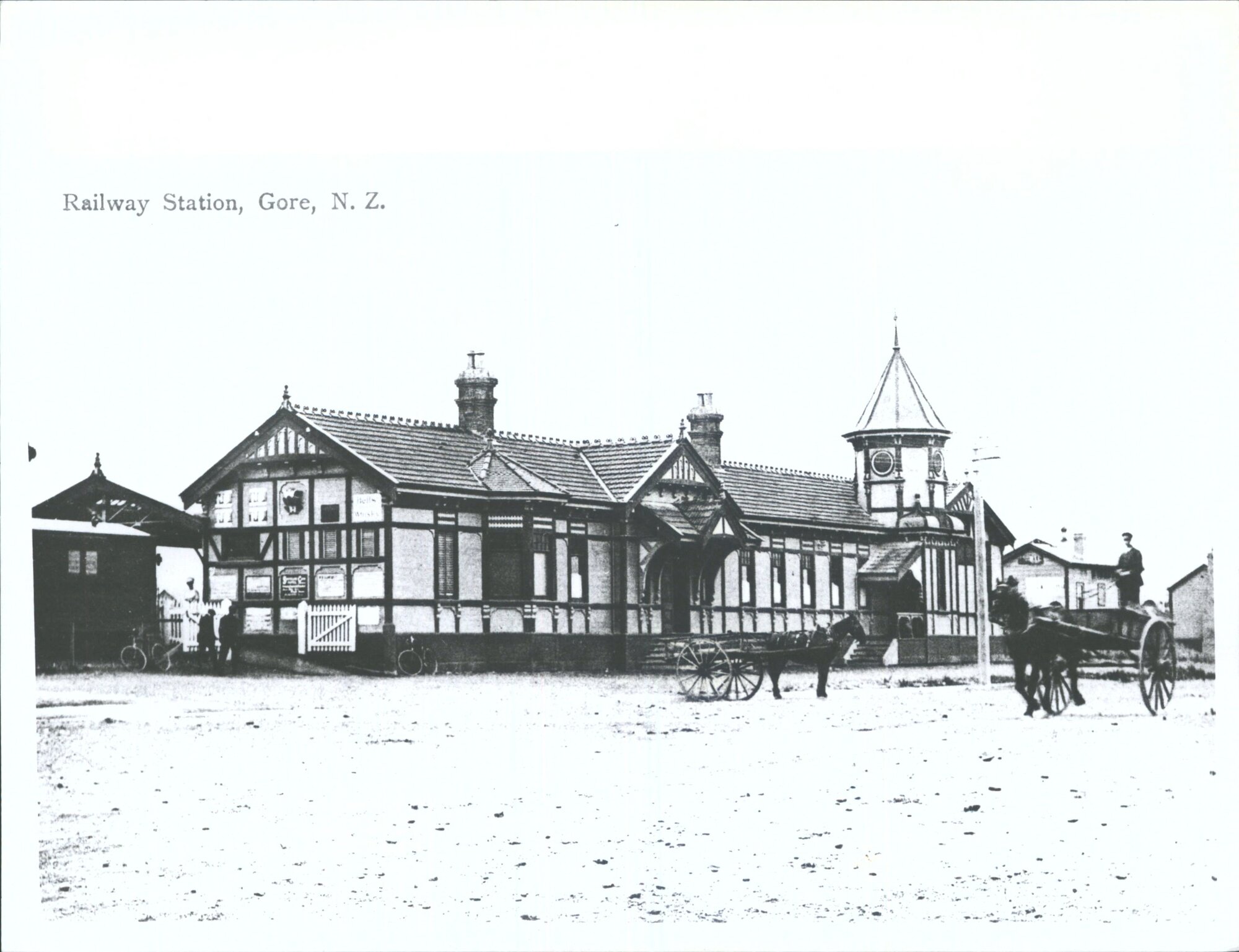 Railway Station, Gore, N.Z.