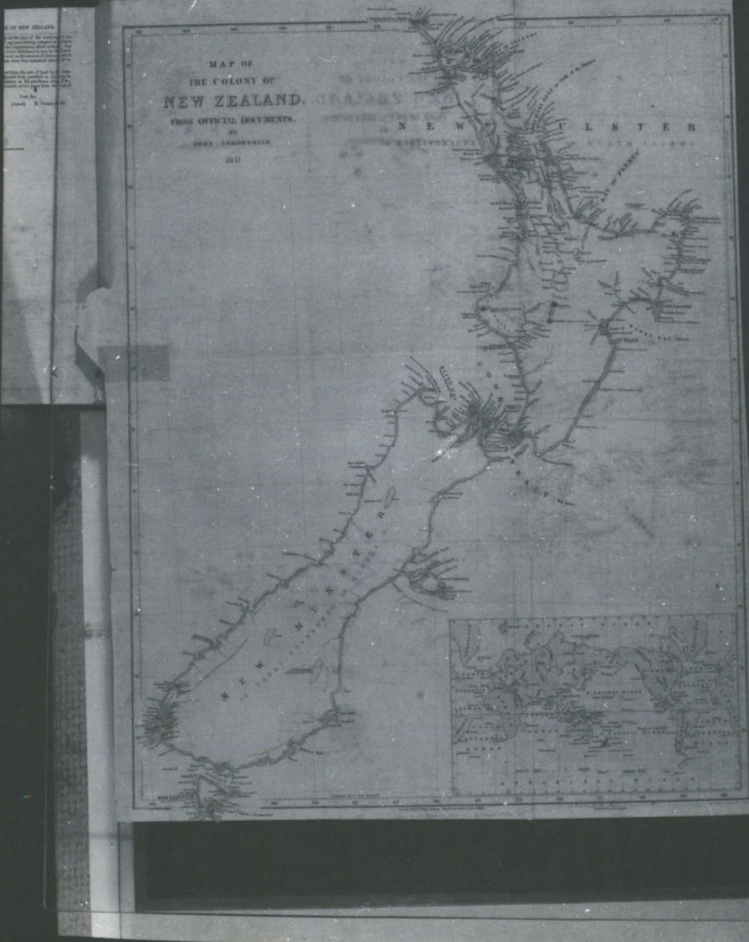 Map of the Colony of N.Z