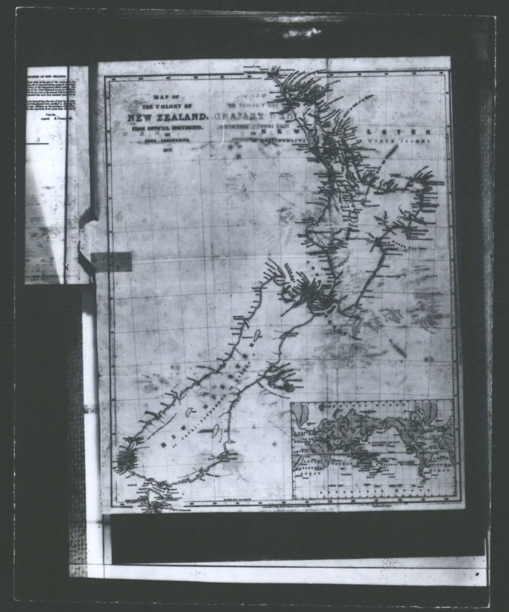 Map of the Colony of N.Z 1841