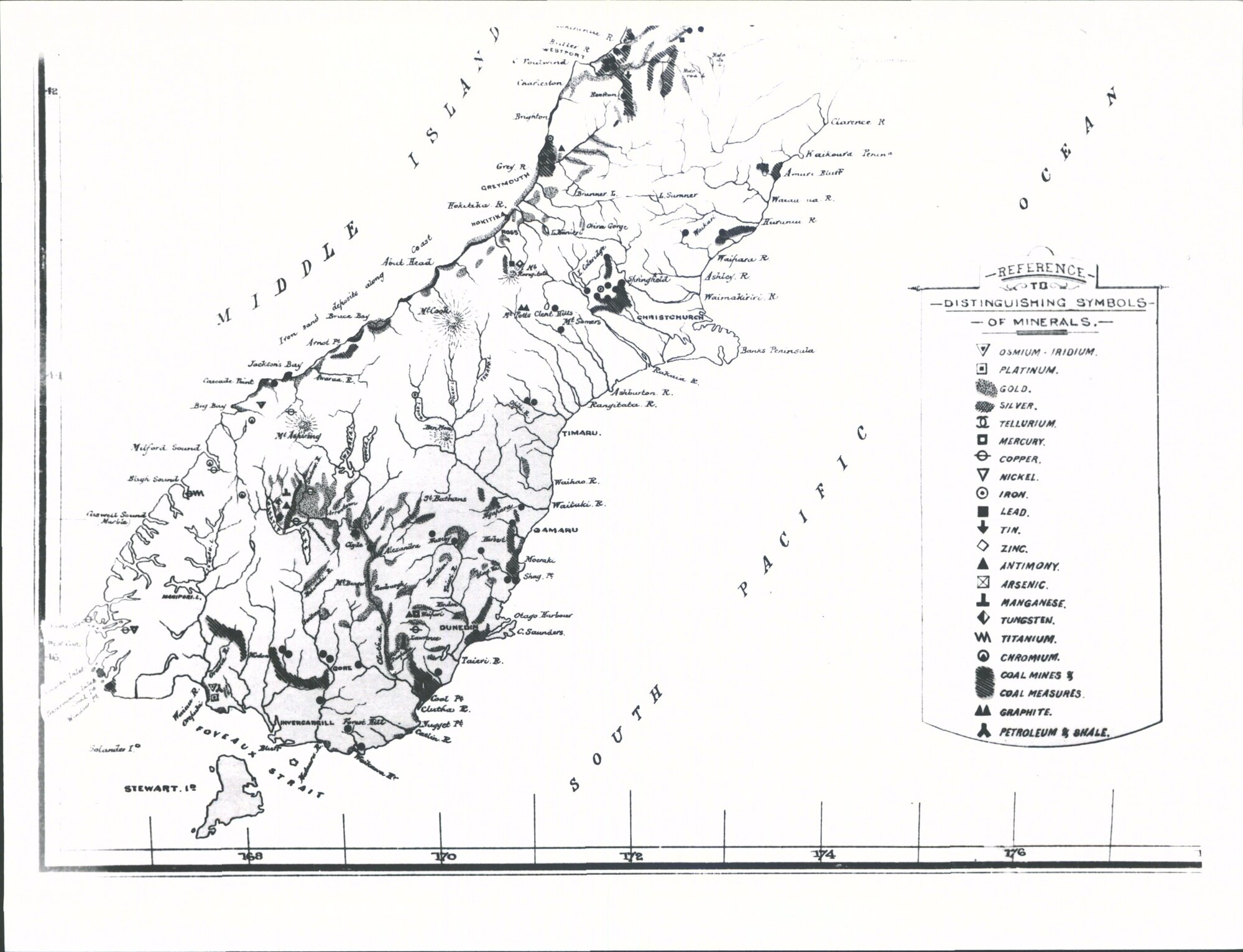 N. Z South Island-Minerals